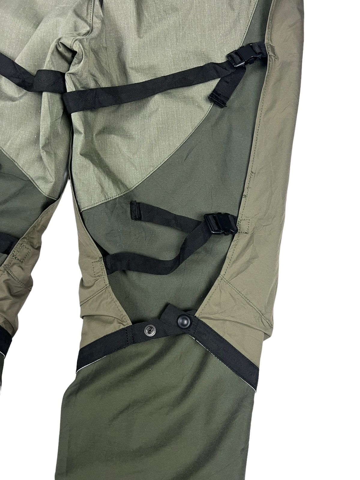 Crazy Character Print Tsutomu Kijima Shield Utility Pants