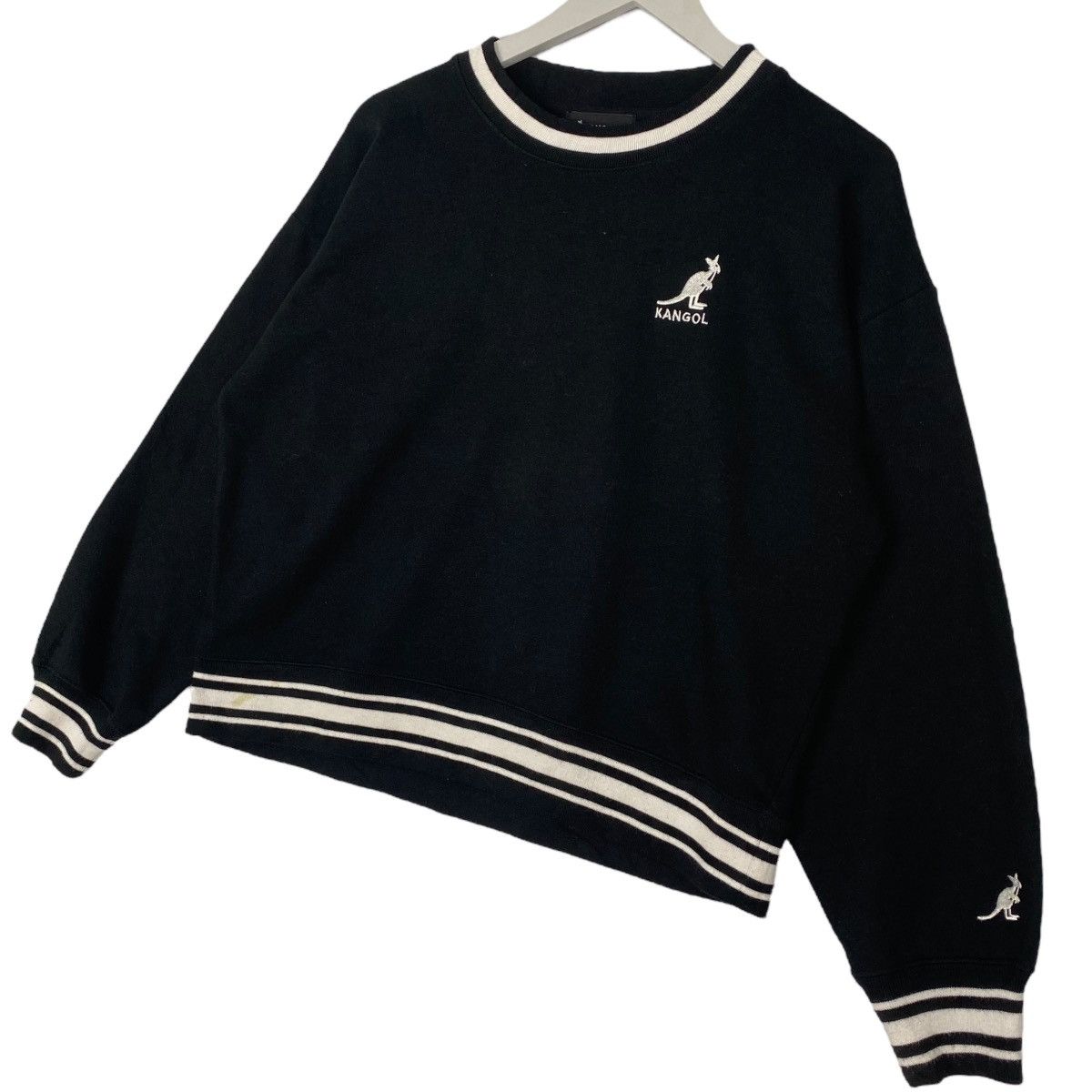 Other Vintage Kangol Sport Small Printed Logo Crewneck Black Size US M / EU 48-50 / 2 - 2 Thumbnail