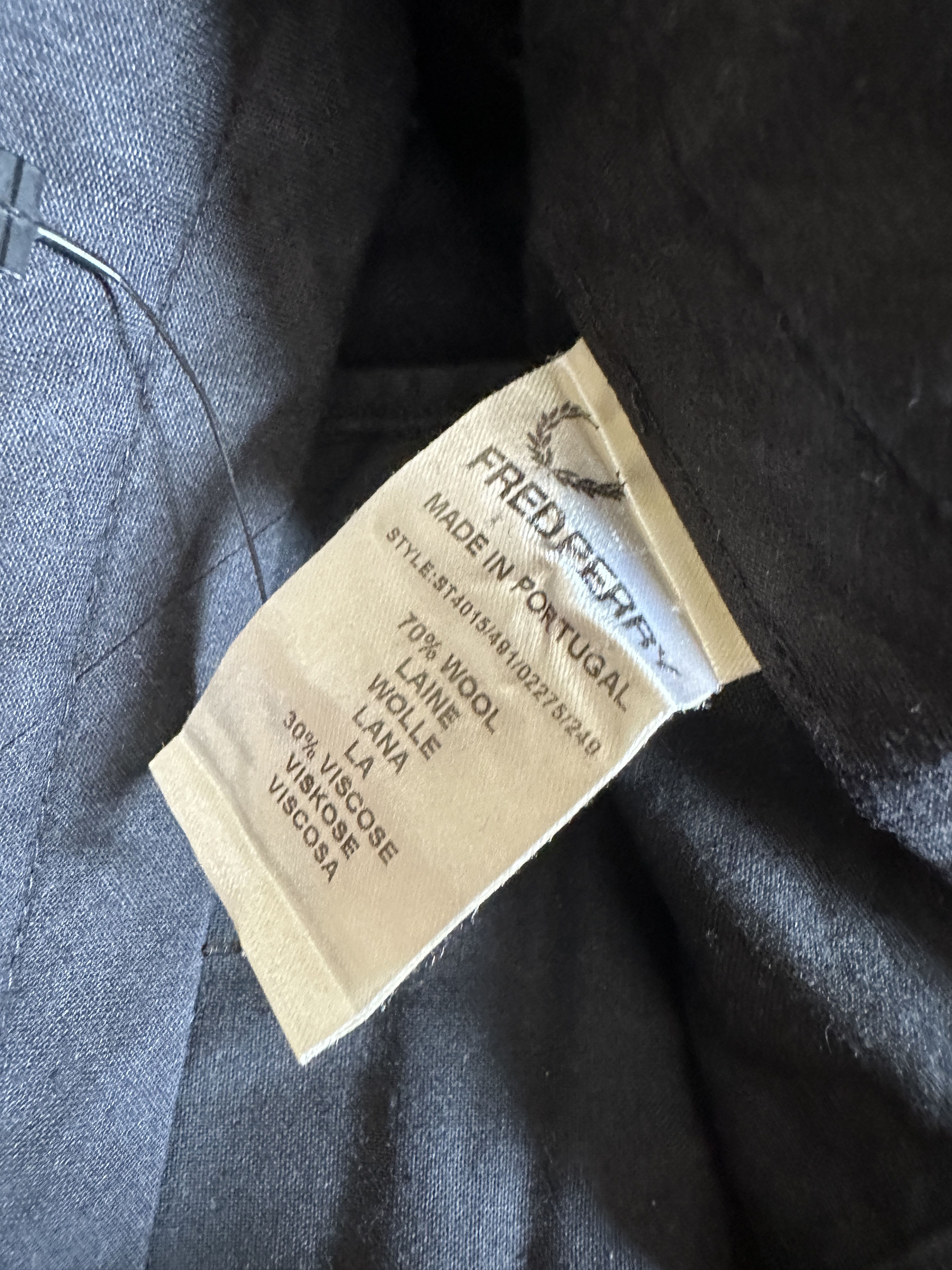Fred Perry × Raf Simons Raf Simons x Fred Perry Wool Trousers Size US 32 / EU 48 - 4 Thumbnail