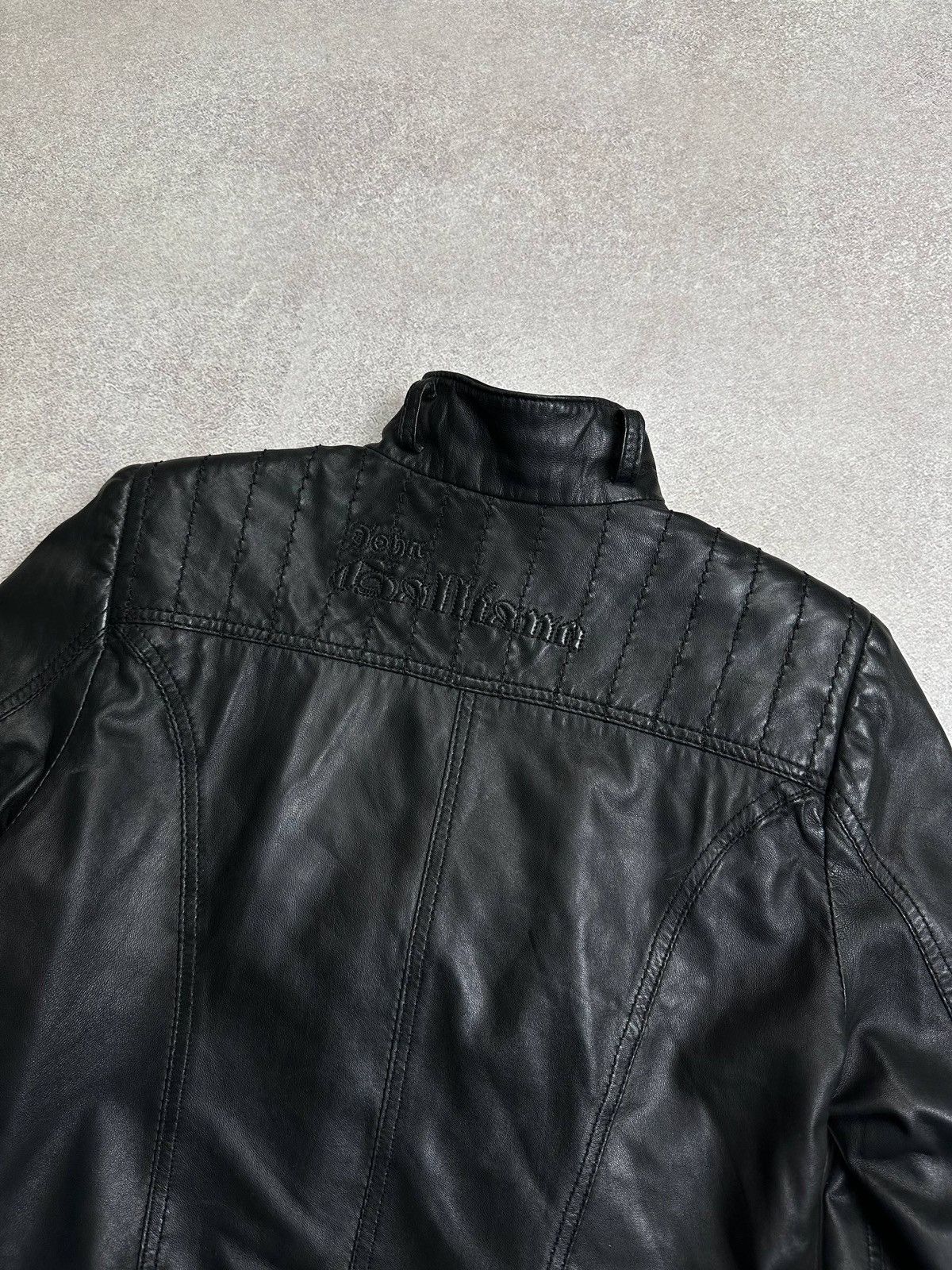 John Galliano John Galliano SS07 Runway Leather Moto Biker Jacket Size US S / EU 44-46 / 1 - 10 Thumbnail
