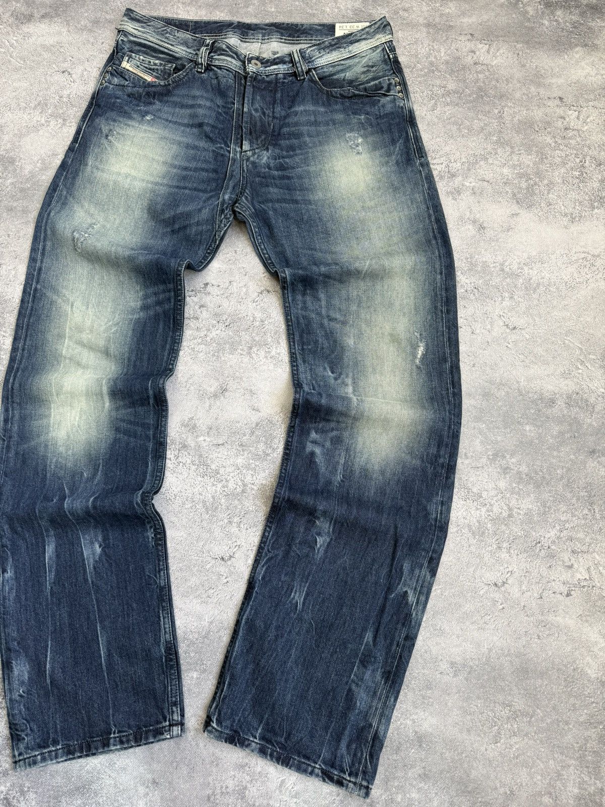 Diesel Vintage Diesel Denim Jeans Baggy Flared Bootcut Avant Garde Size US 33 - 6 Thumbnail