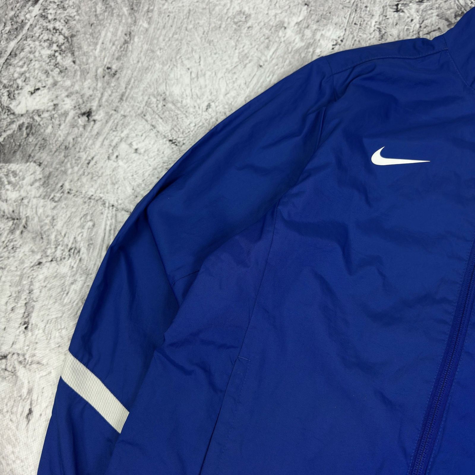 Nike Nike Men's Blue Full Zip Manchester United F.C. Track Jacket Size US XS / EU 42 / 0 - 5 Thumbnail