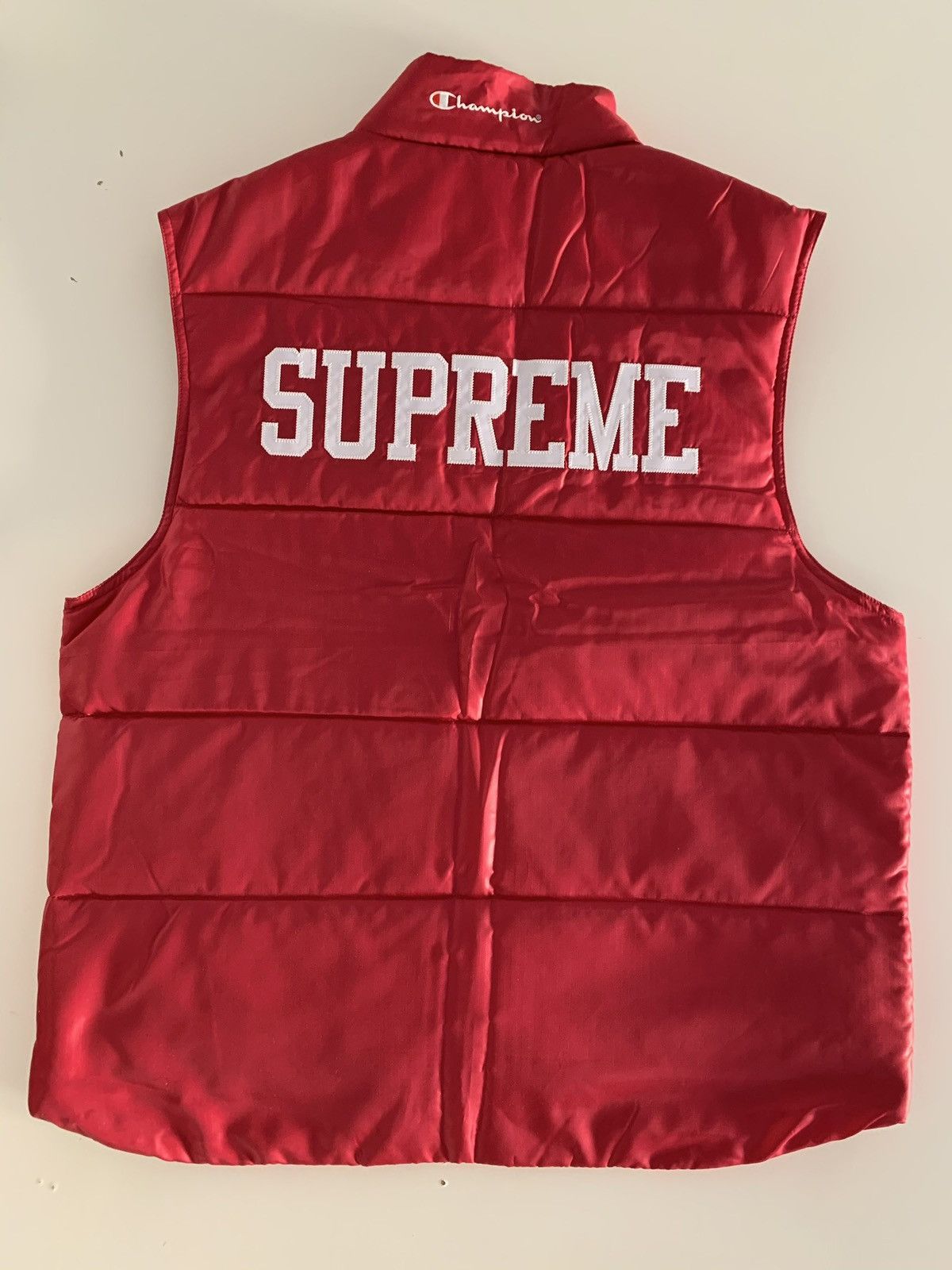 Champion × Supreme SUPREME x Champion puffer vest in XL new Size US XL / EU 56 / 4 - 2 Thumbnail