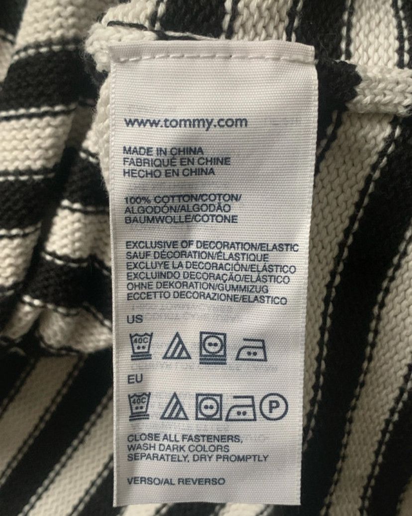 Tommy Hilfiger vintage stripped napoleon jacket indie sleaze button up Size S / US 4 / IT 40 - 5 Thumbnail