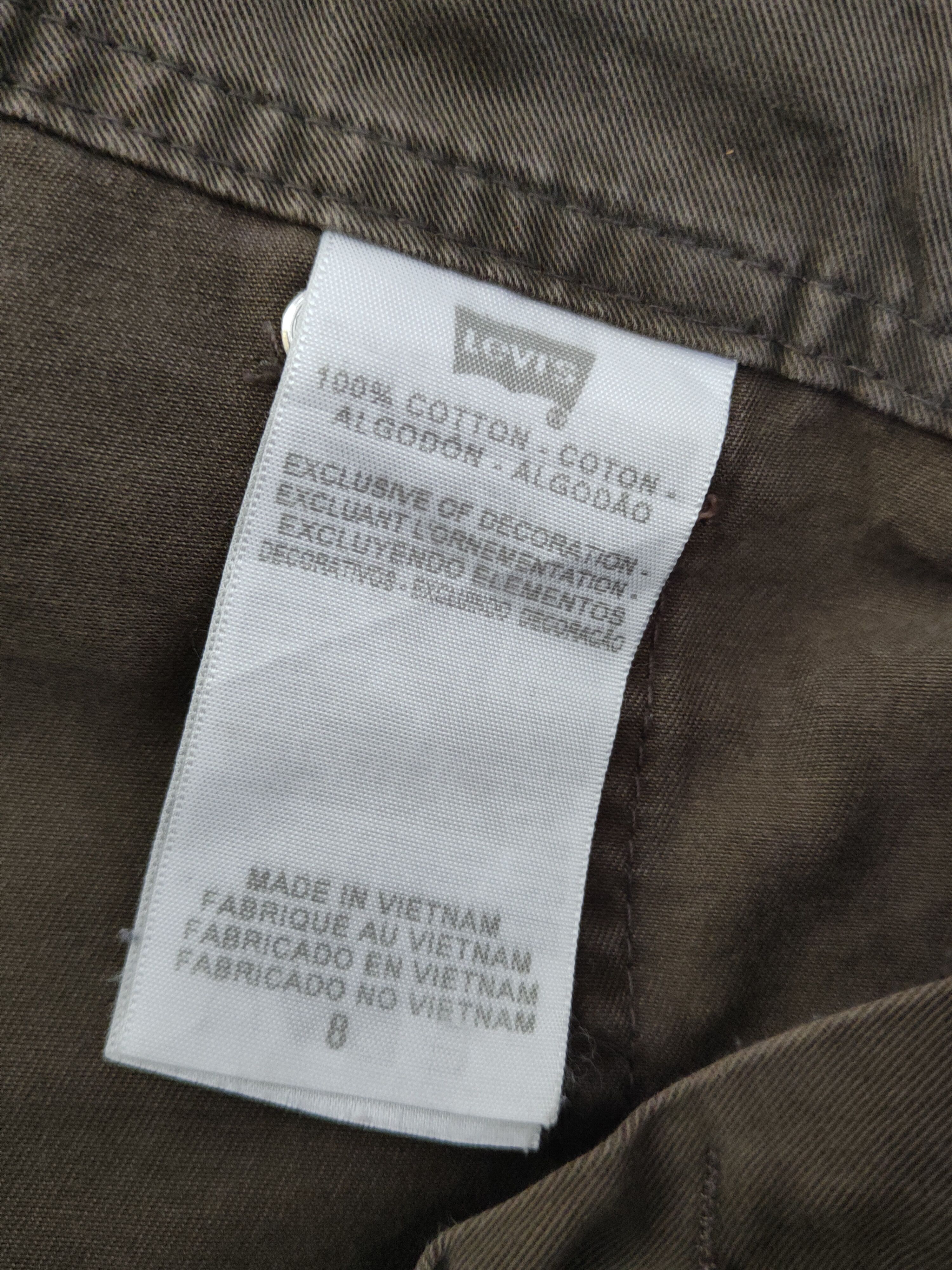 Levi's DL Levi's Brown Multipocket Tactical Cargo Pants #940 Size 30" / US 8 / IT 44 - 14 Thumbnail