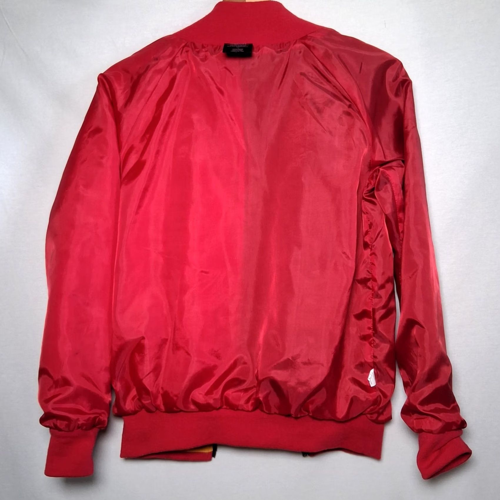 Vintage VINTAGE Batman Harley Quinn Property Of Joker Satin Bomber Jacket S Red Blue DC Comics Size S / US 4 / IT 40 - 4 Thumbnail