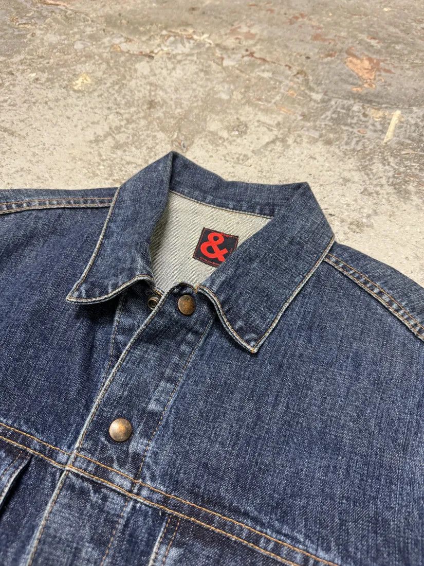 Designer × Dolce & Gabbana × Vintage 2000s Dolce & Gabbana Blue Worker Denim Jacket Size US M / EU 48-50 / 2 - 9 Thumbnail