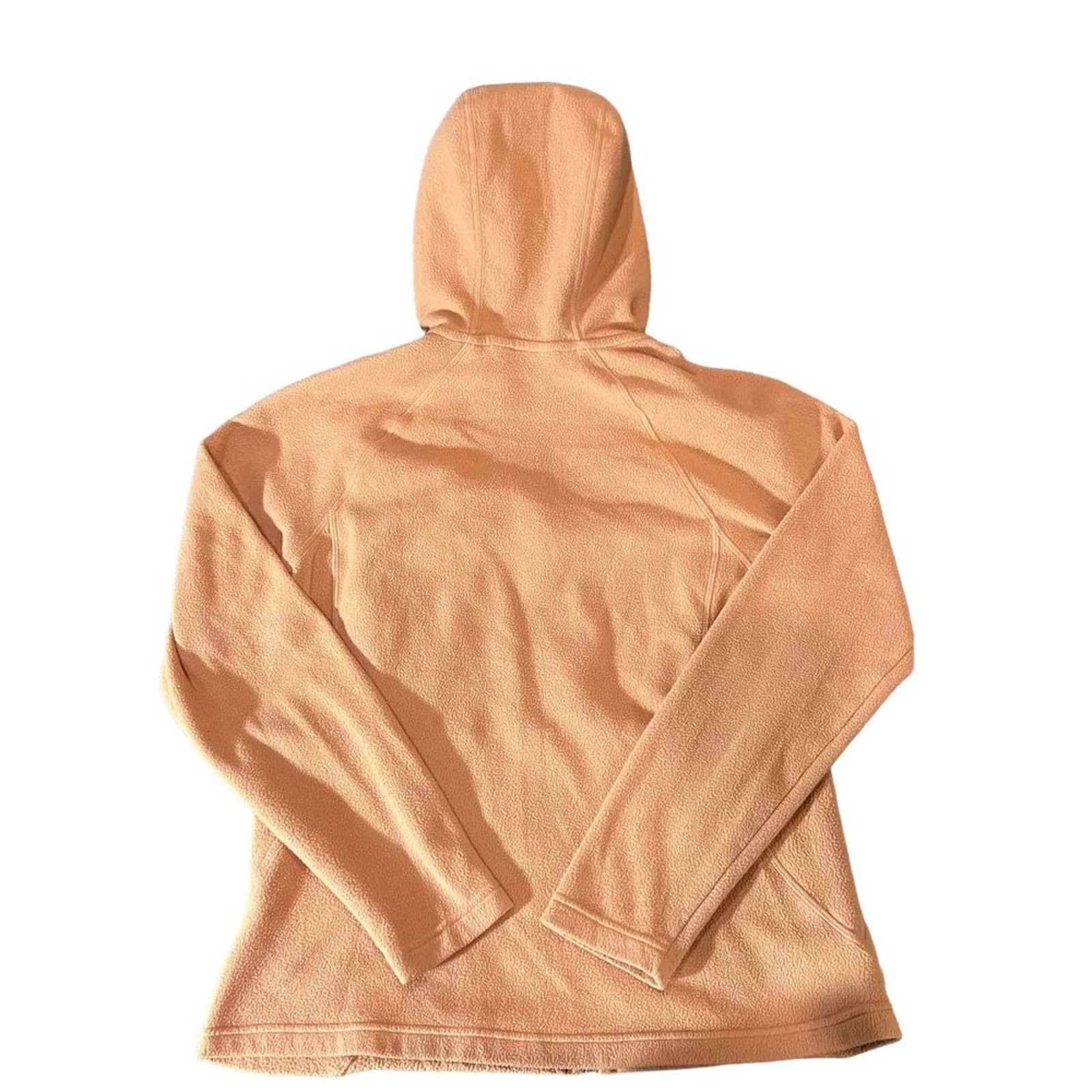 The North Face The North Face Womens Full Zip Fleece Hoodie Jacket Peach Size M / US 6-8 / IT 42-44 - 7 Thumbnail