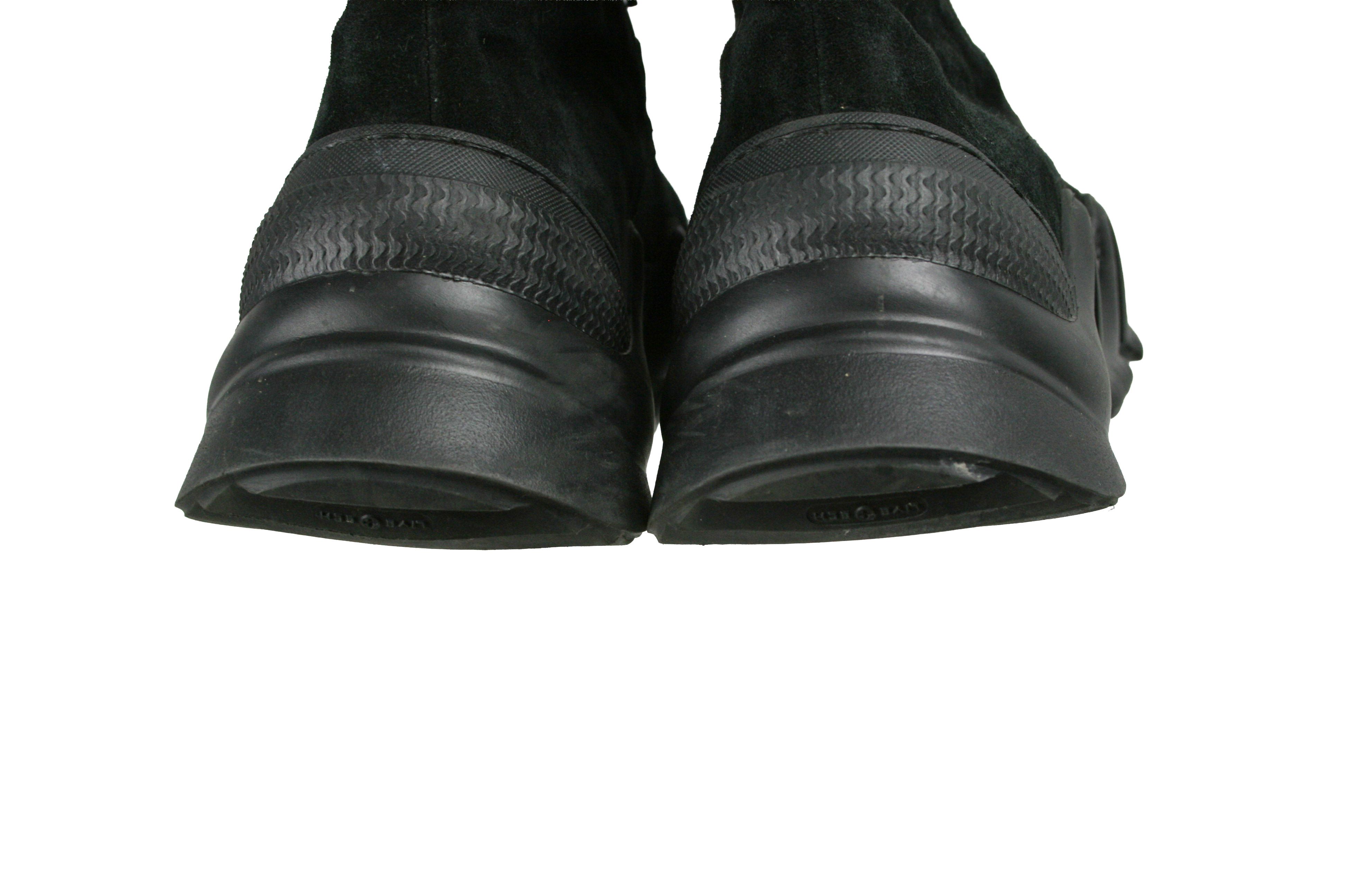 Rundholz Black Label Avant Garde Massive Suede Double Zip Boots Size US 10 / IT 40 - 12 Thumbnail