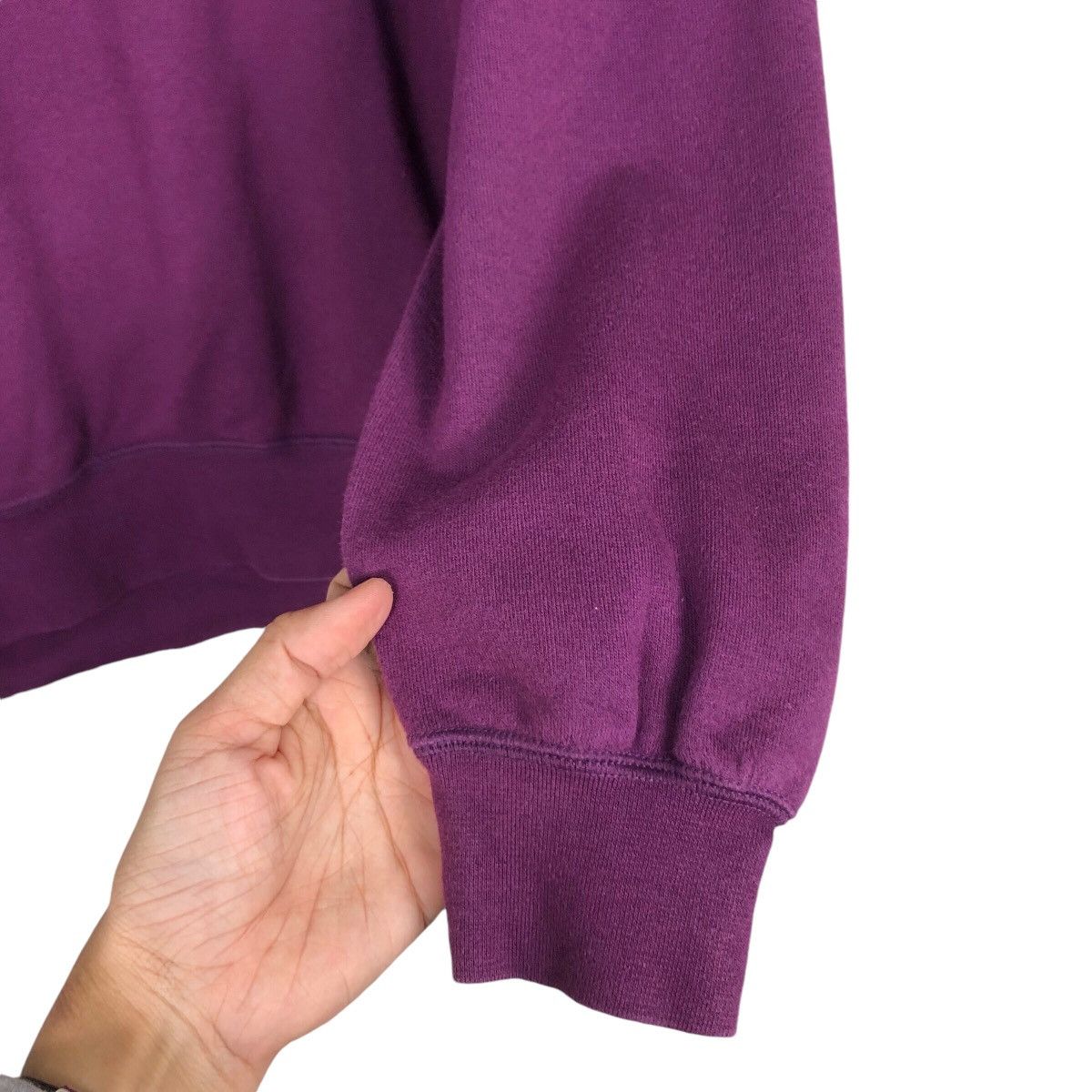 Japanese Brand × Vintage Miki House Vintage Sweatshirt Purple Colour Medium Size US M / EU 48-50 / 2 - 9 Thumbnail
