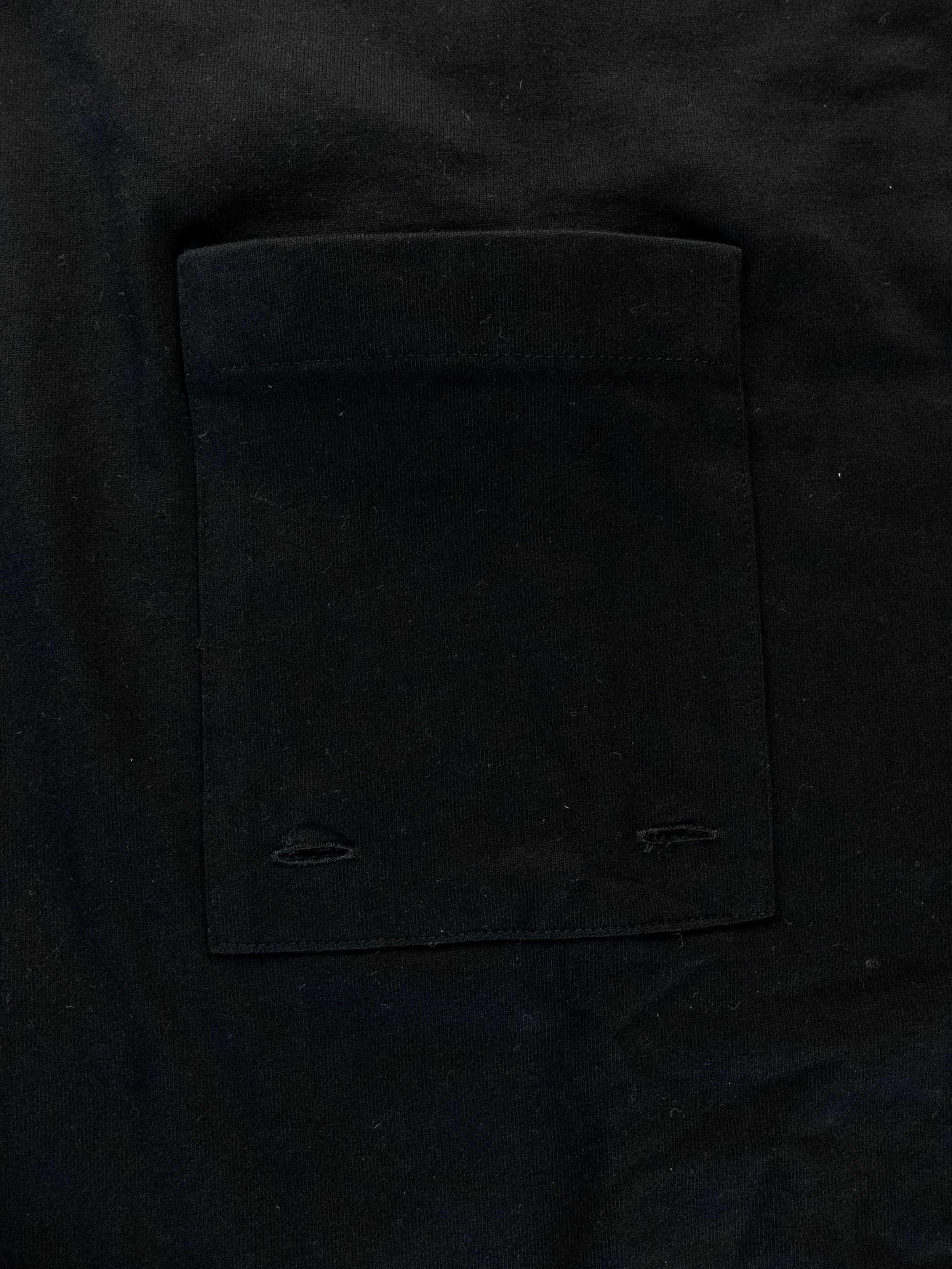 Jil Sander JIL SANDER black oversize python print chest patch t-shirt Size US M / EU 48-50 / 2 - 9 Thumbnail