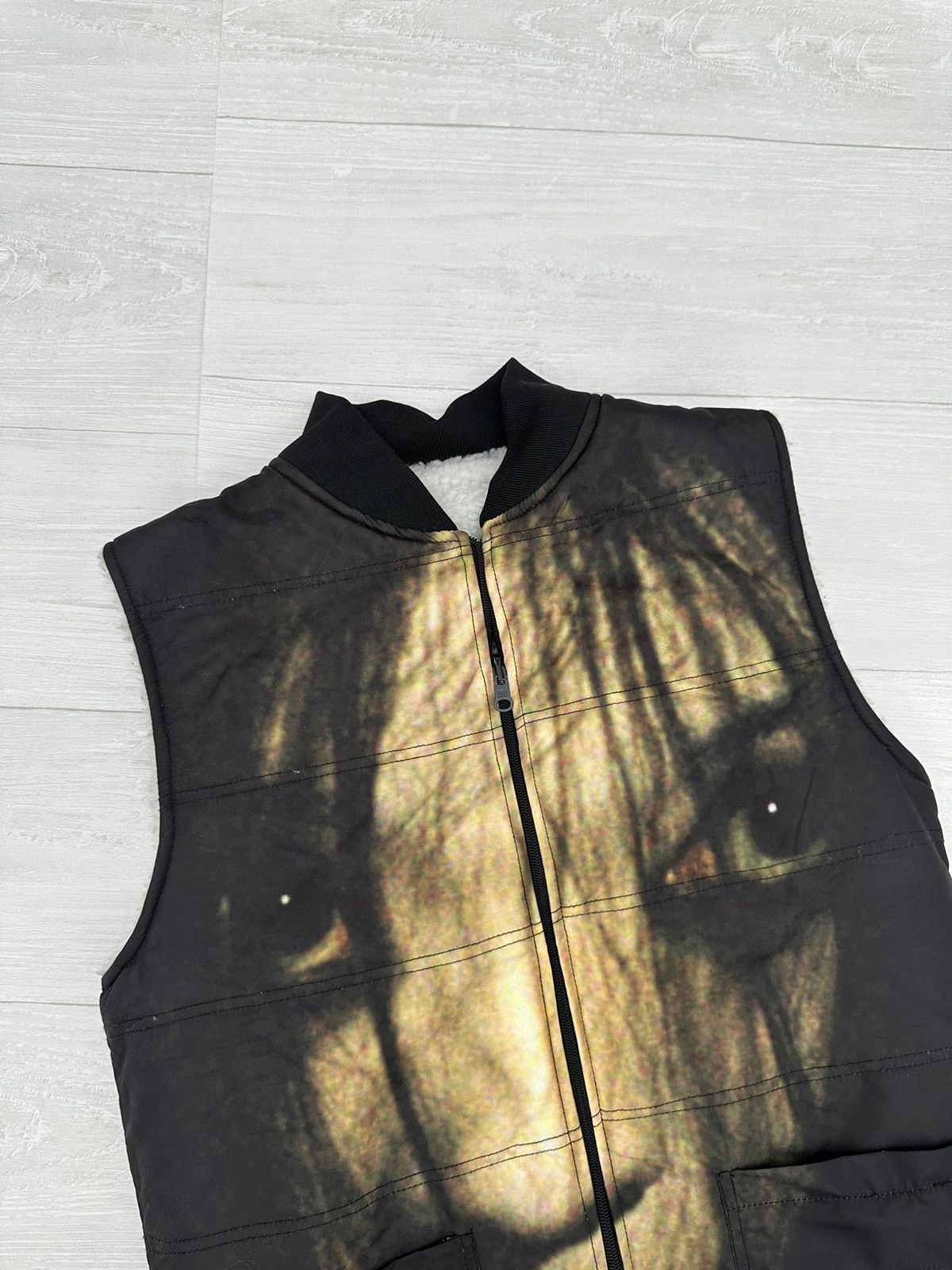 Insomnia Visuals Insomnia Visuals Reversible Sherpa Fleece Woman Vest Small Size US S / EU 44-46 / 1 - 4 Thumbnail