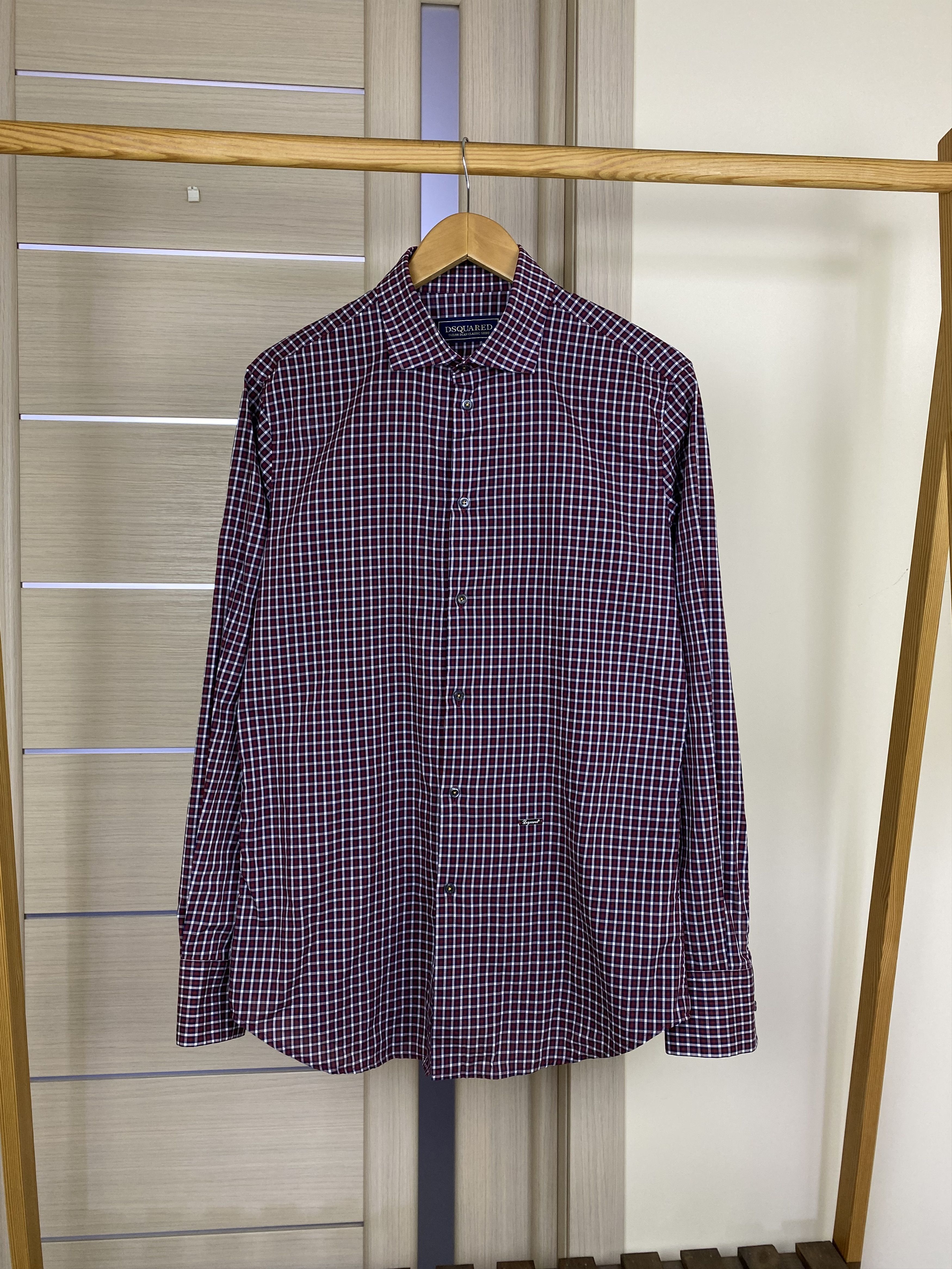 Dsquared2 Dsquared2 classic striped shirt with metallic logo size M Size US M / EU 48-50 / 2 - 1 Thumbnail