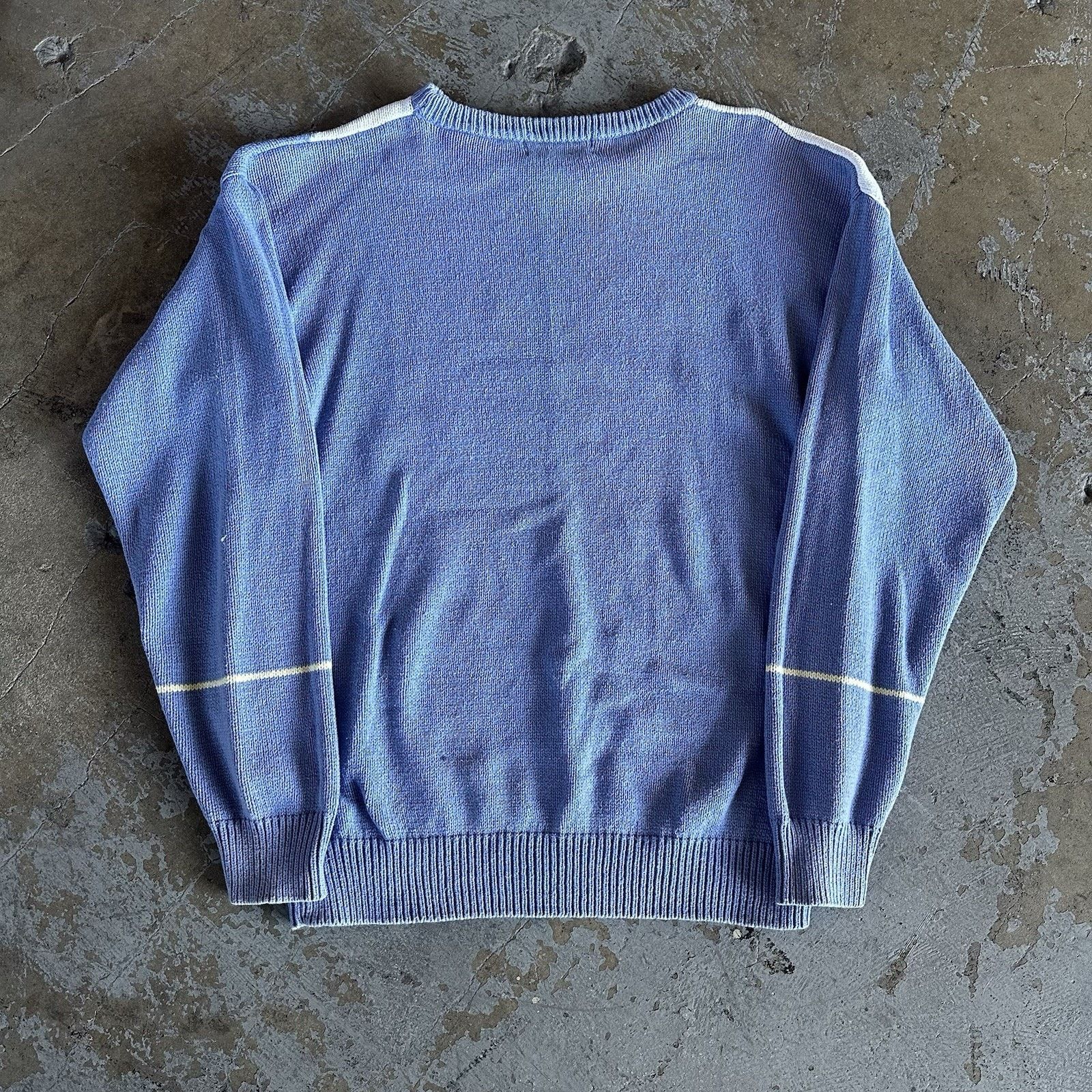 Christian Dior Monsieur × Dior × Vintage Vintage 80s Christian Dior Symmetry Geometric Knit Sweater Size US XL / EU 56 / 4 - 2 Thumbnail