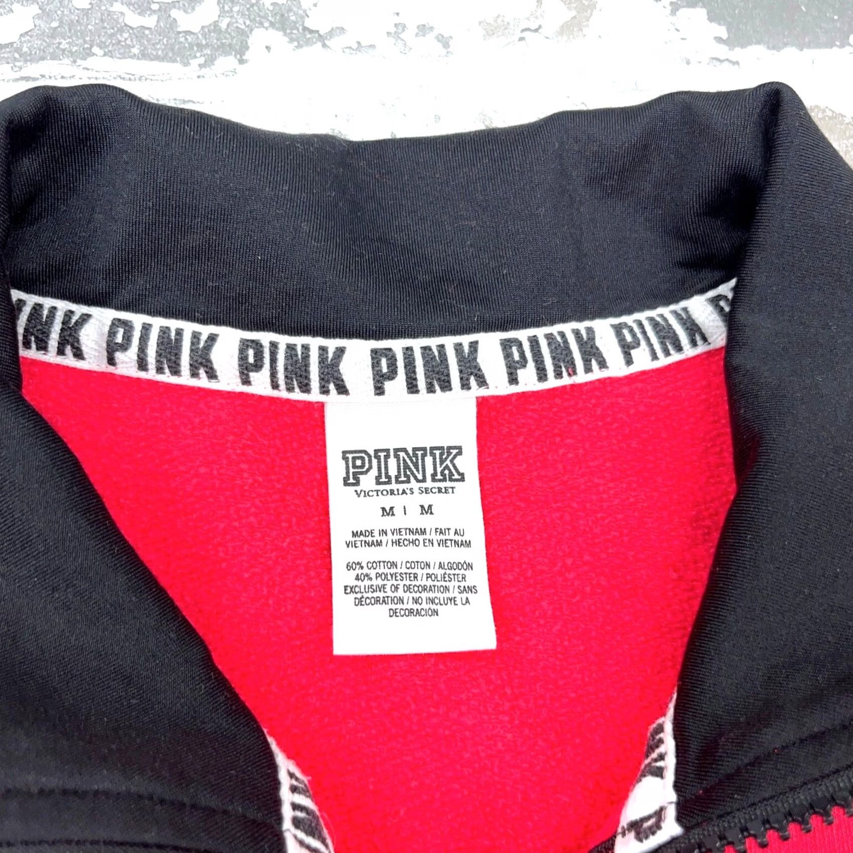 Victoria's Secret Victoria's Secret Sweatshirt Women Medium PINK Pullover Quarter Zip Sweater Size M / US 6-8 / IT 42-44 - 5 Thumbnail