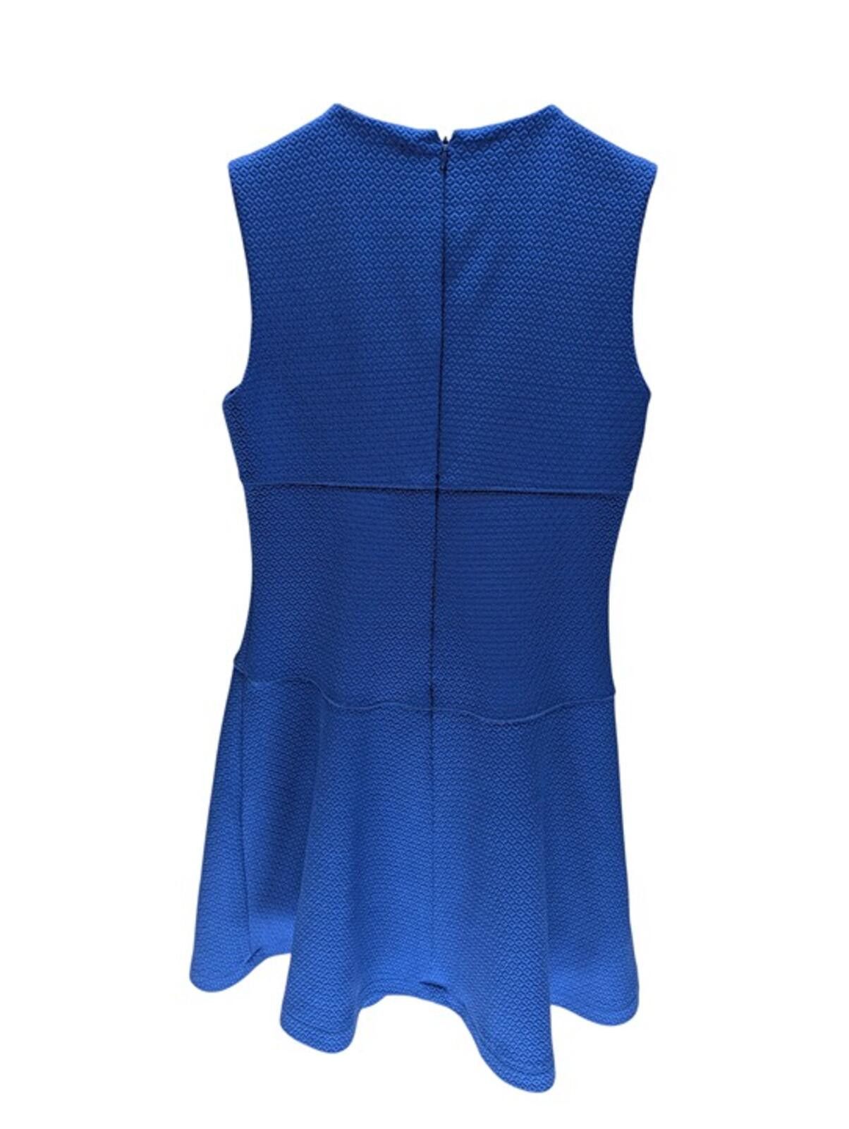 Calvin Klein Calvin Klein Women’s Blue Fit & Flare Dress Sleeveless Size M / US 6-8 / IT 42-44 - 3 Thumbnail