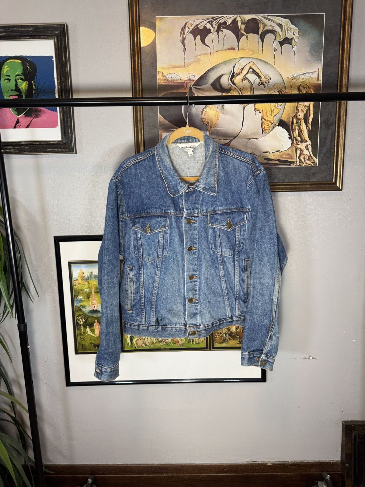 Vintage Vintage Light Blue Denim Jacket Size US XL / EU 56 / 4 - 1 Thumbnail
