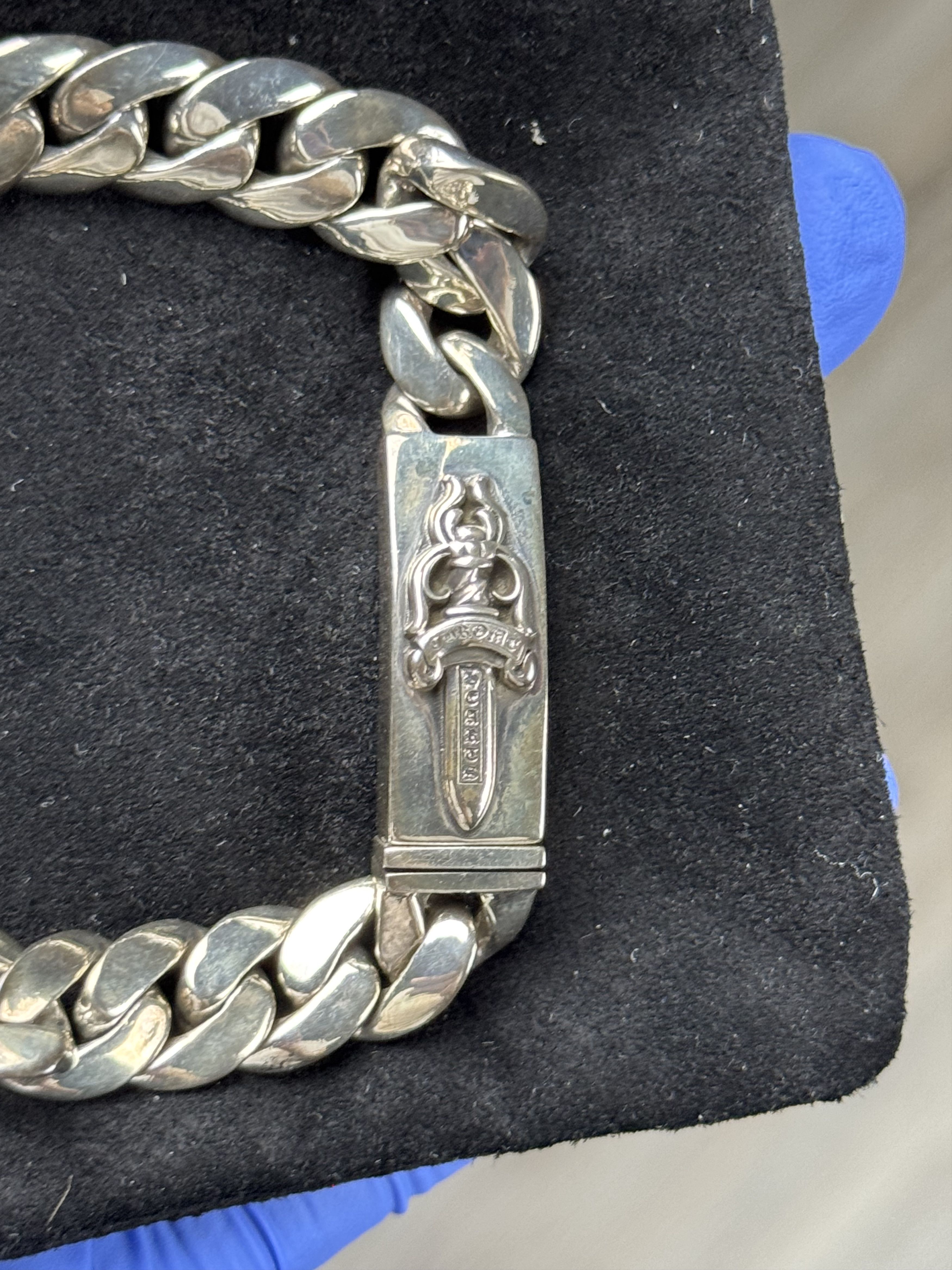 Chrome Hearts Chrome Hearts Small Dagger ID Bracelet 7in .925 Silver Size ONE SIZE - 22 Thumbnail