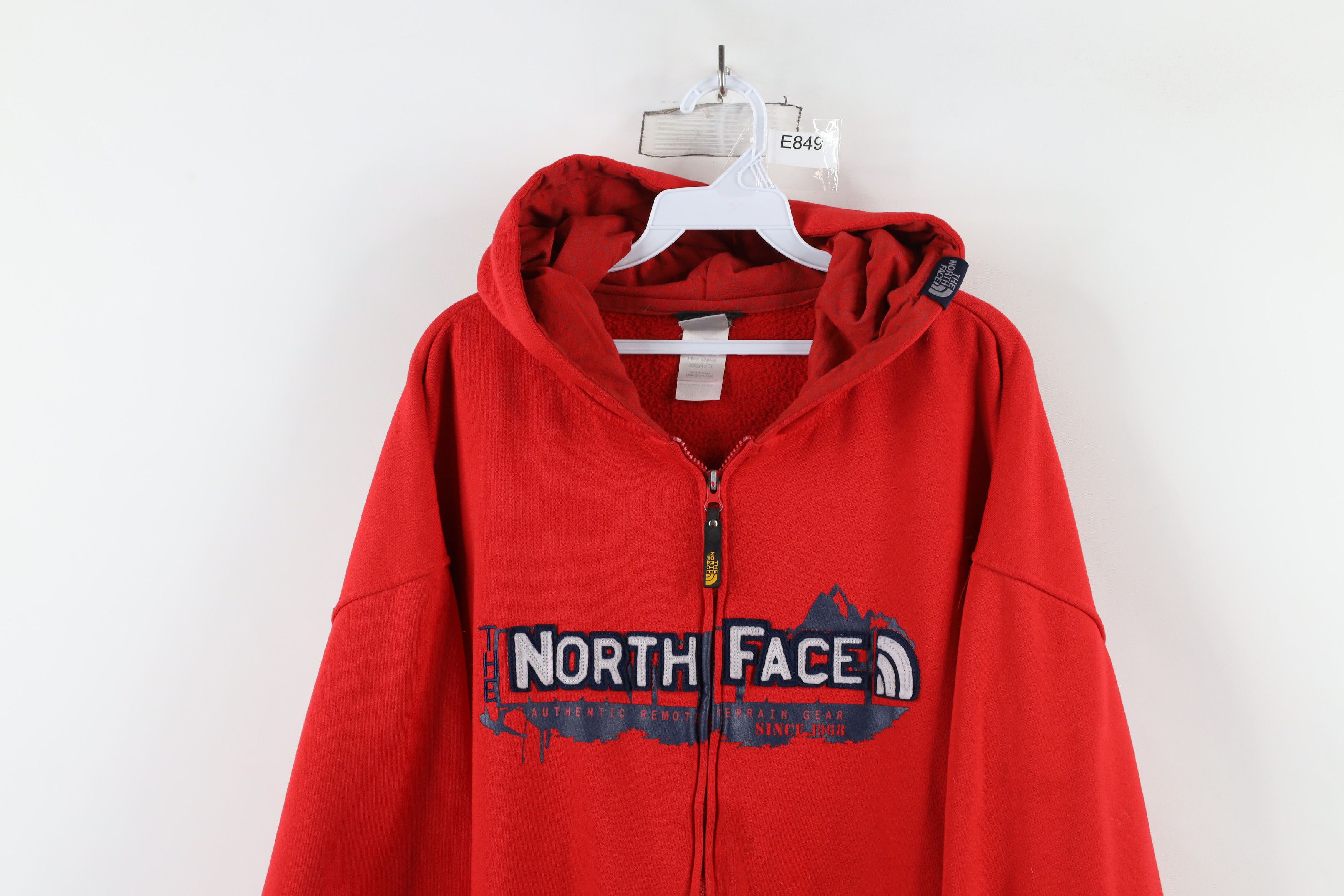 The North Face × Vintage Vintage The North Face A5 Series Spell Out Full Zip Hoodie Size US XXL / EU 58 / 5 - 2 Thumbnail