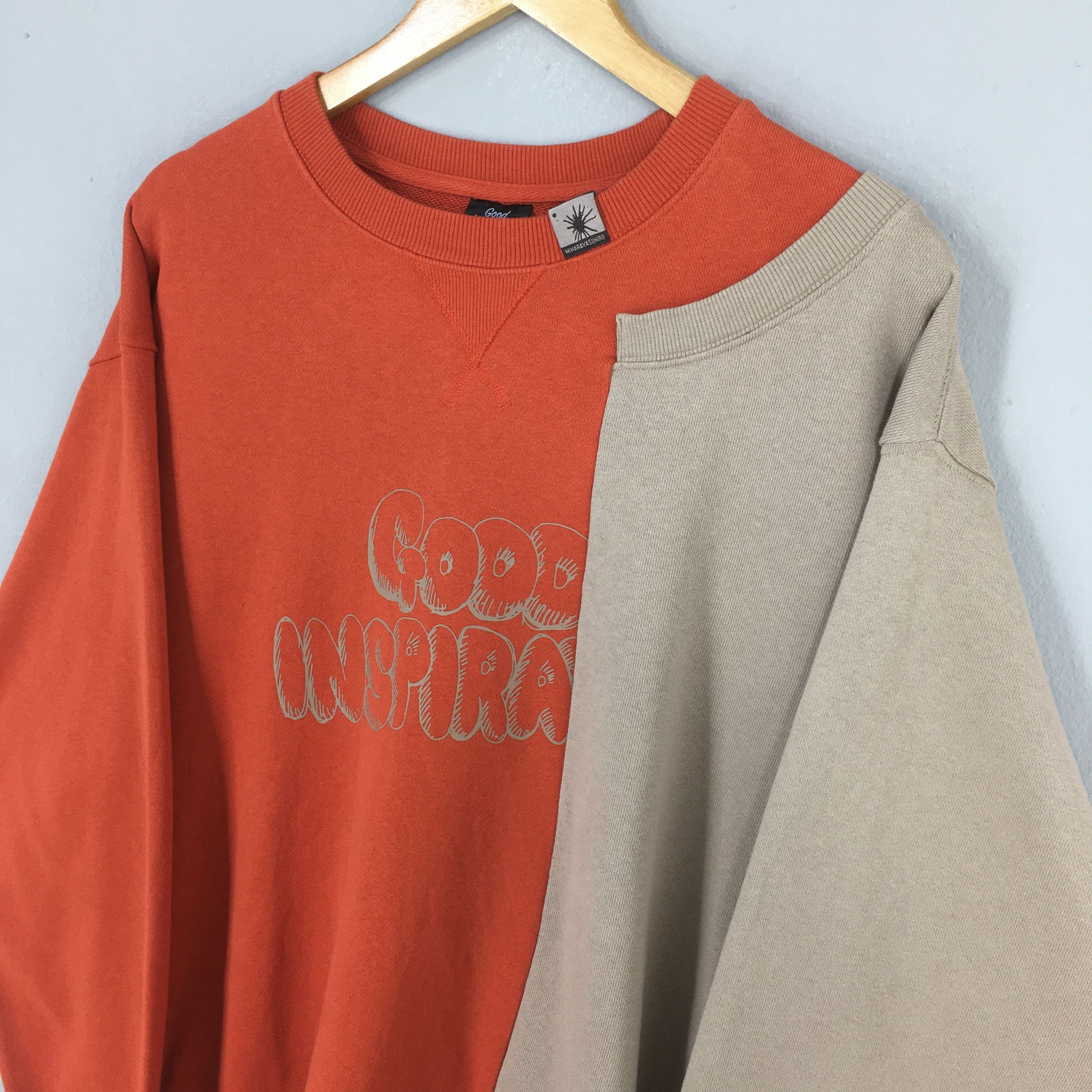 Maison MIHARA YASUHIRO GU x Maison Miharayasuhiro Good Inspiration Sweatshirt 2XL Size US XXL / EU 58 / 5 - 3 Thumbnail