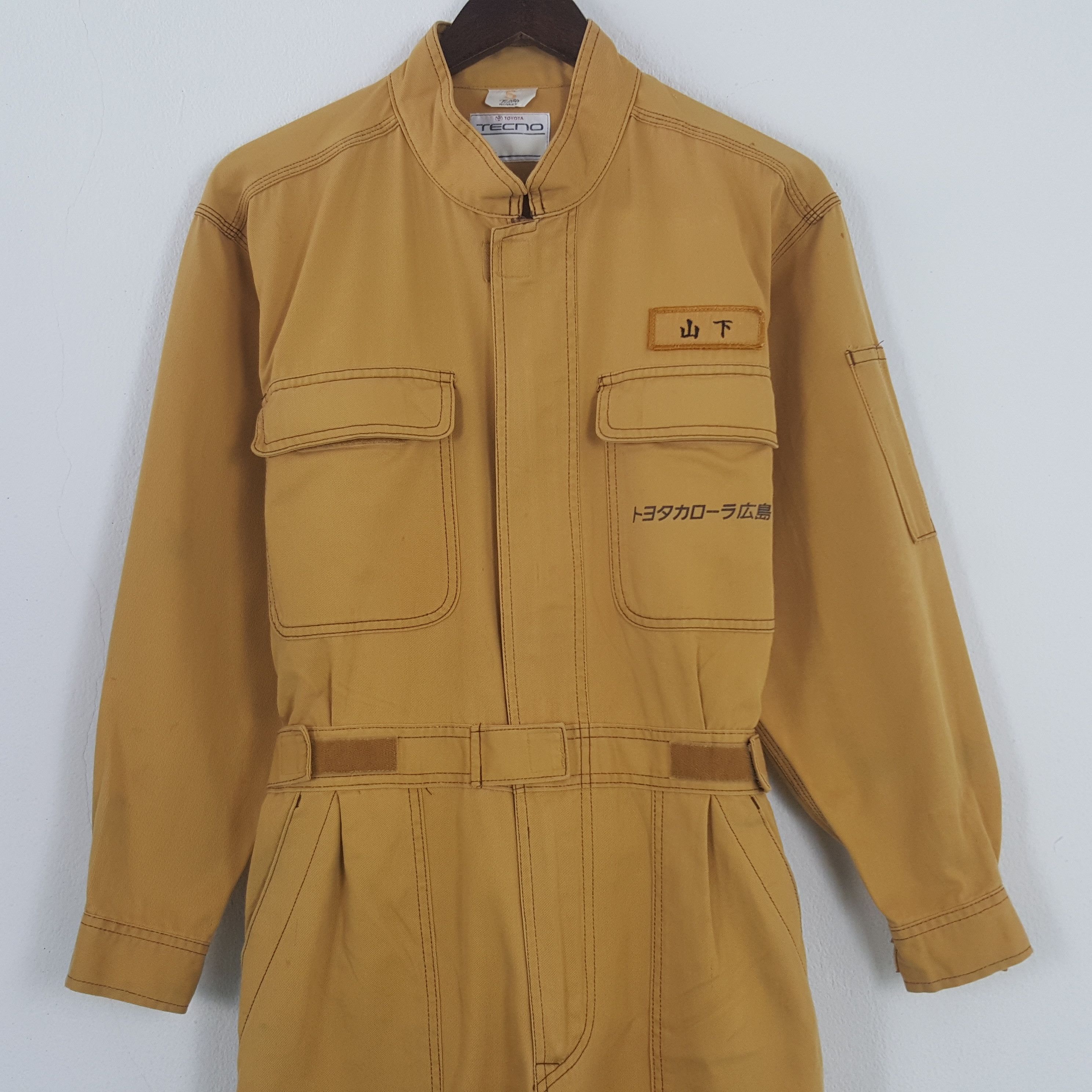Japanese Brand × Vintage Vintage Toyota Tecno Racing Coverall Jumpsuit Jacket Size US XS / EU 42 / 0 - 5 Thumbnail