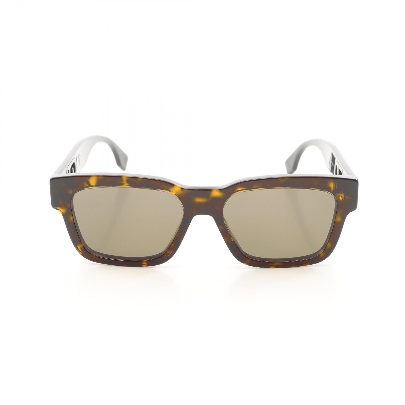 Fendi Fendi Fendi O'LOCK Acetate Sunglasses Plastic Sunglasses 40107I 52E Size ONE SIZE - 1 Thumbnail