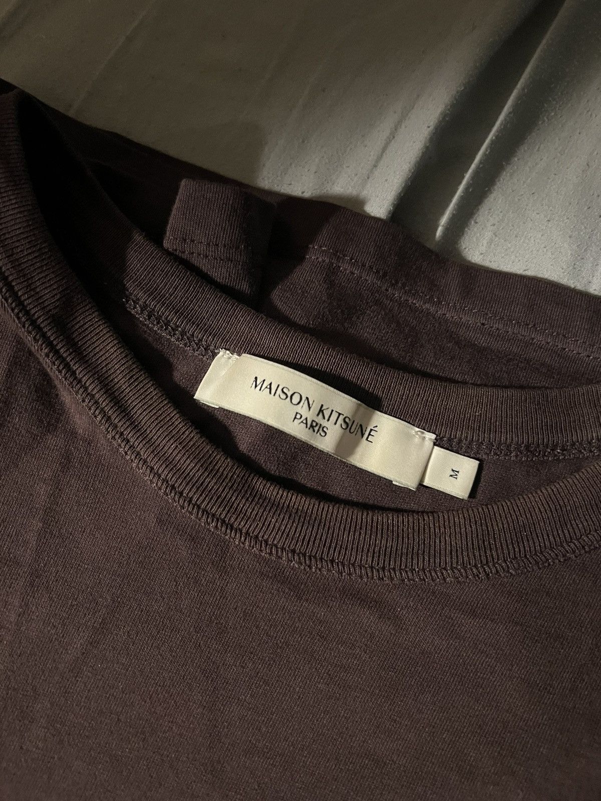 Maison Kitsune Maison Kitsune Brown Logo T-shirt Size US M / EU 48-50 / 2 - 3 Thumbnail