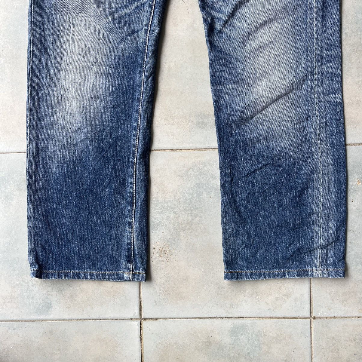Levi's × Levi's Vintage Clothing Levis 503 small e faded blue jeans Size US 32 / EU 48 - 11 Thumbnail