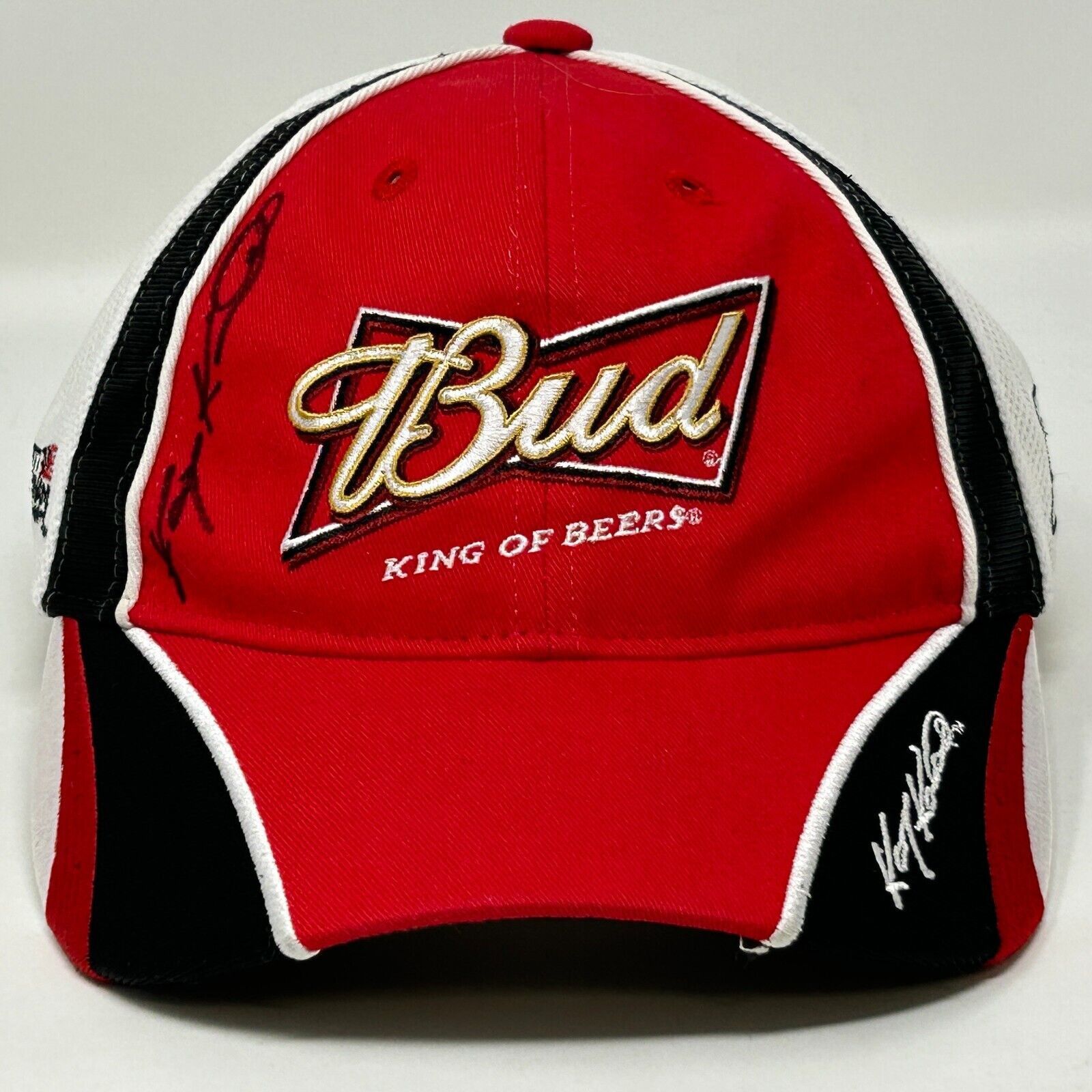 Chase Authentics NASCAR Kasey Kahne Autographed Cap Baseball Hat Signed Bud Size ONE SIZE - 1 Thumbnail