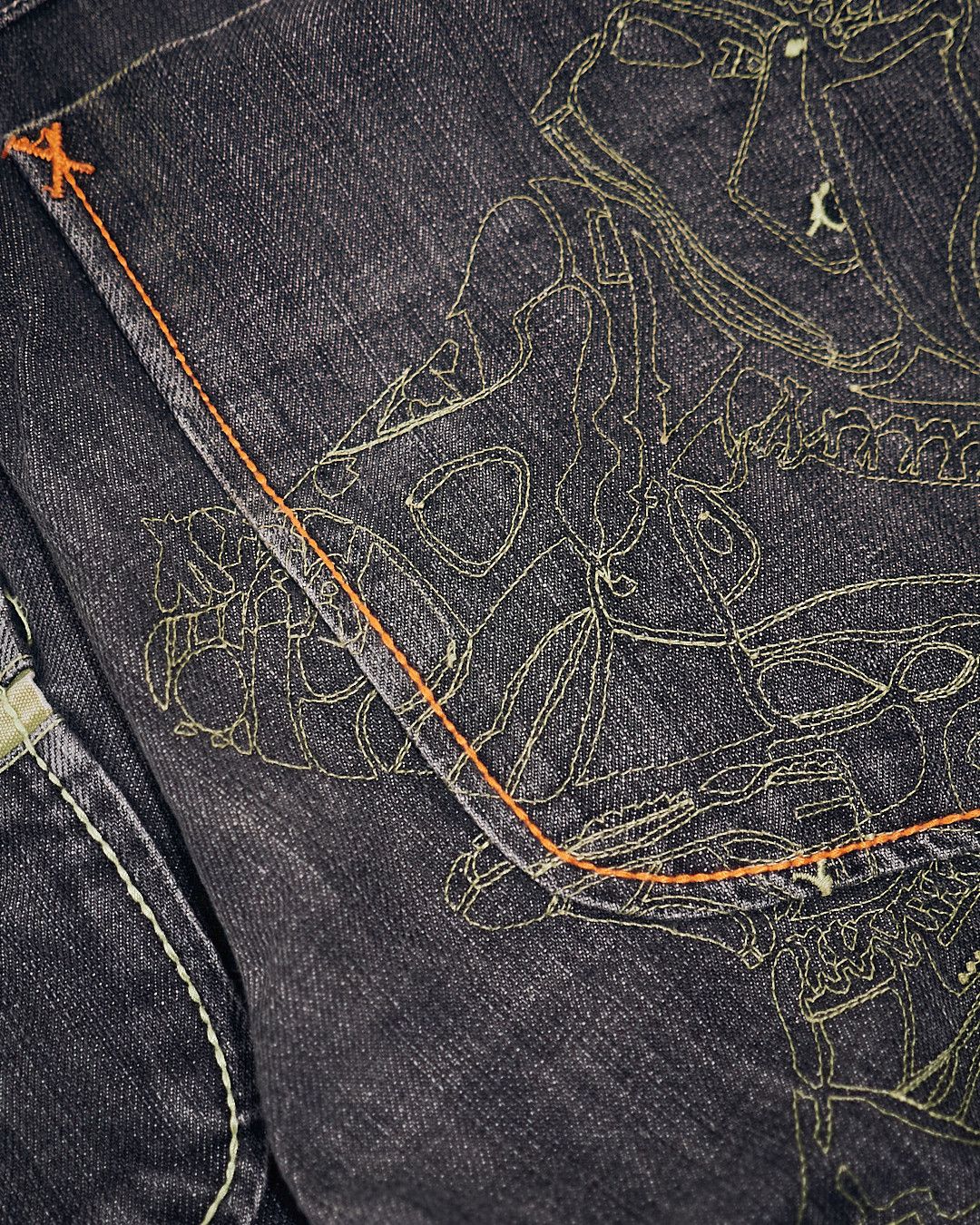 Jordan Brand FW07 Jordan VIII Wide Leg Models Denim Pants Size US 34 / EU 50 - 13 Thumbnail