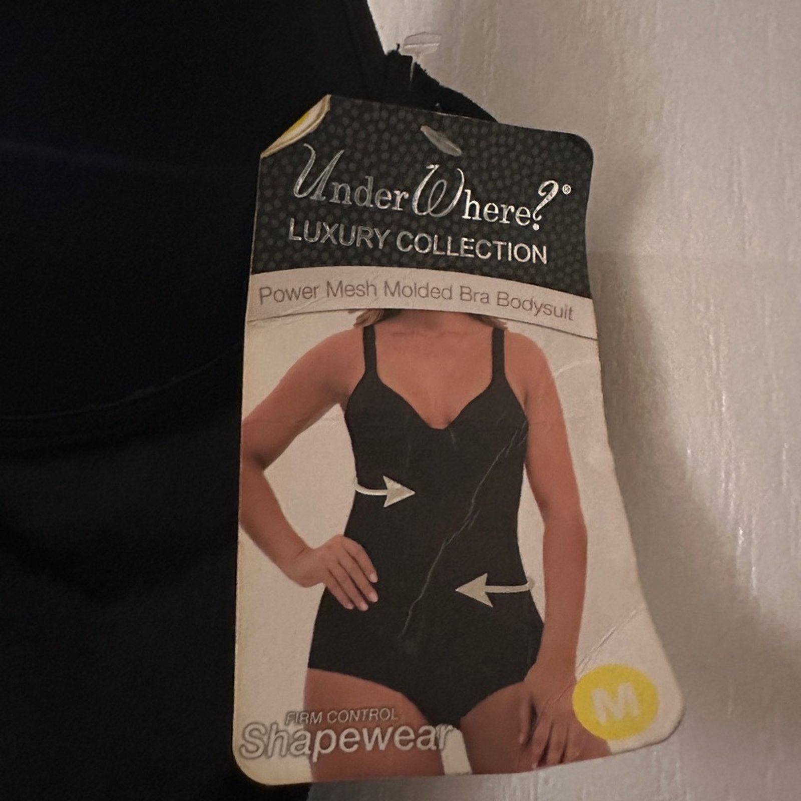 Other NWT Under Where black shape wear bodysuit size medium Size ONE SIZE - 3 Thumbnail