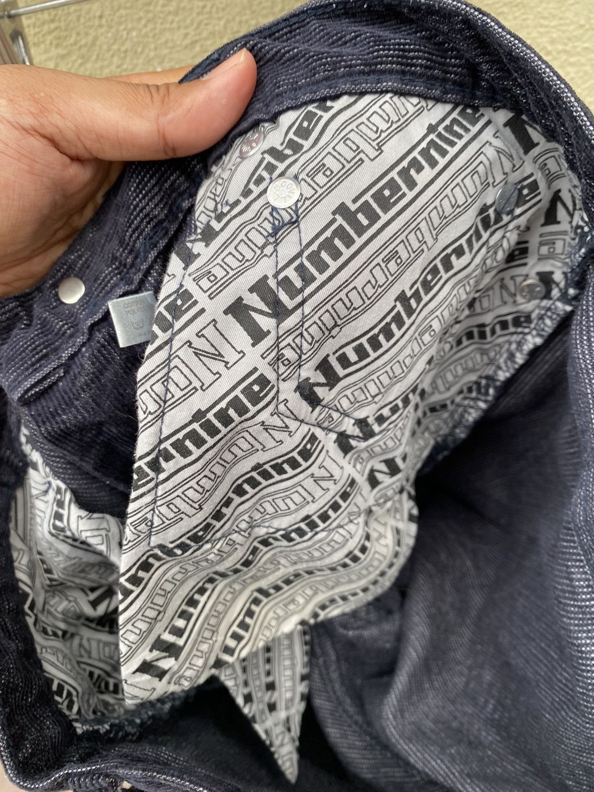 Number (N)ine corduroy pants Size US 32 / EU 48 - 7 Thumbnail