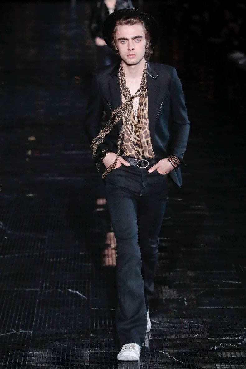 Saint Laurent Paris Saint Laurent Paris 19ss mulberry silk leopard print shirt- Size US XS / EU 42 / 0 - 6 Thumbnail