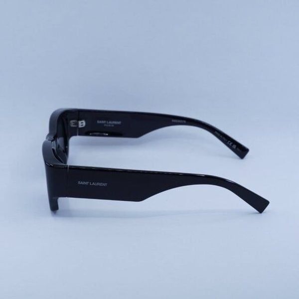 Saint Laurent Paris New Saint Laurent SL713 001 Sunglasses - Black Frame, Grey Size ONE SIZE - 10 Thumbnail
