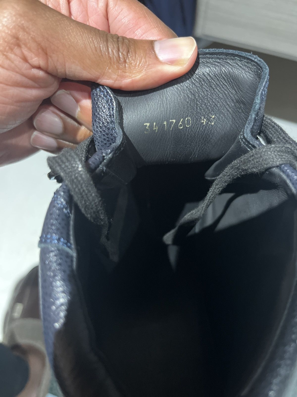 Balenciaga Vintage Mid-top Navy Balenciaga. Size US 11 / EU 44 - 5 Thumbnail