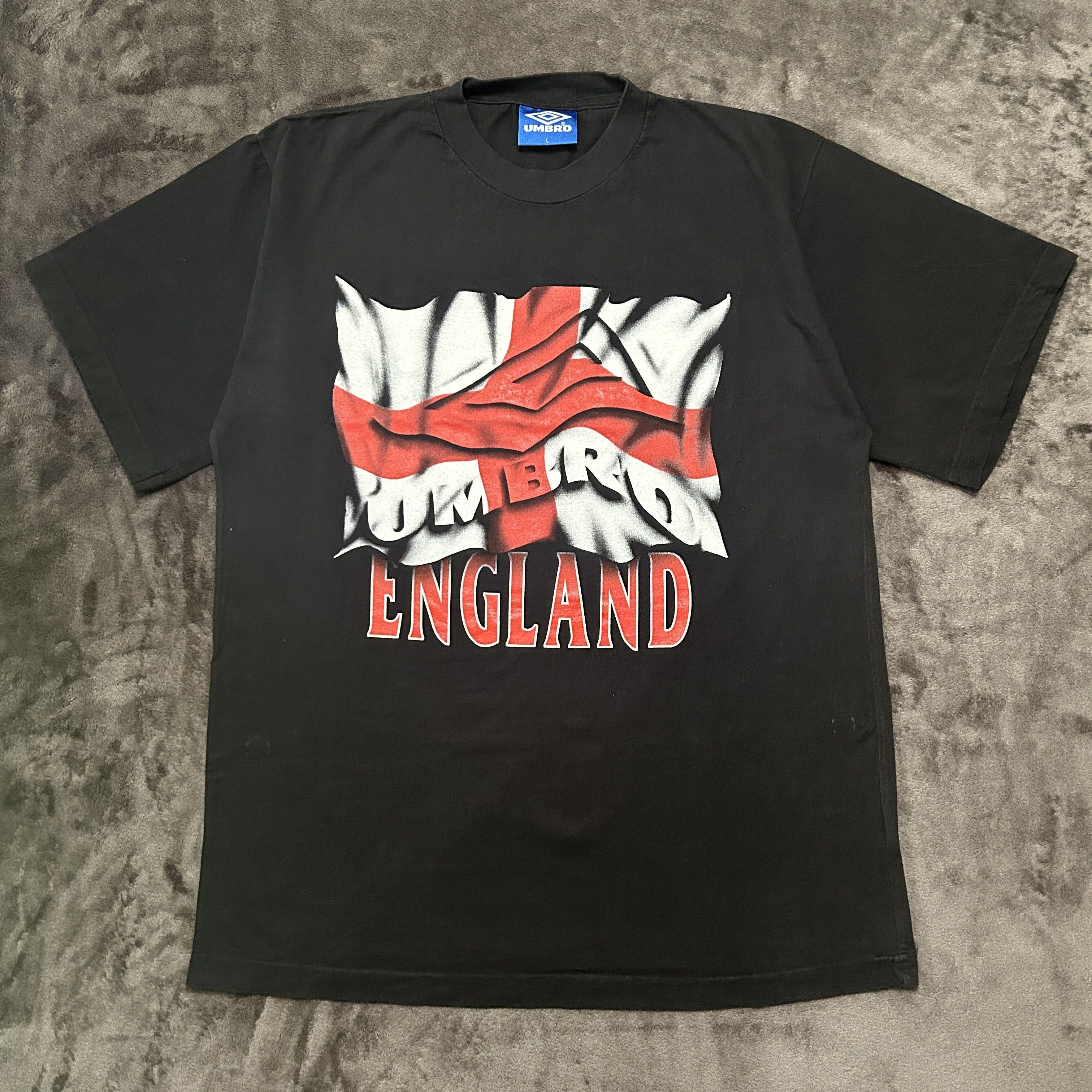 Umbro Vintage Umbro England 90's T-shirt Size US L / EU 52-54 / 3 - 1 Thumbnail