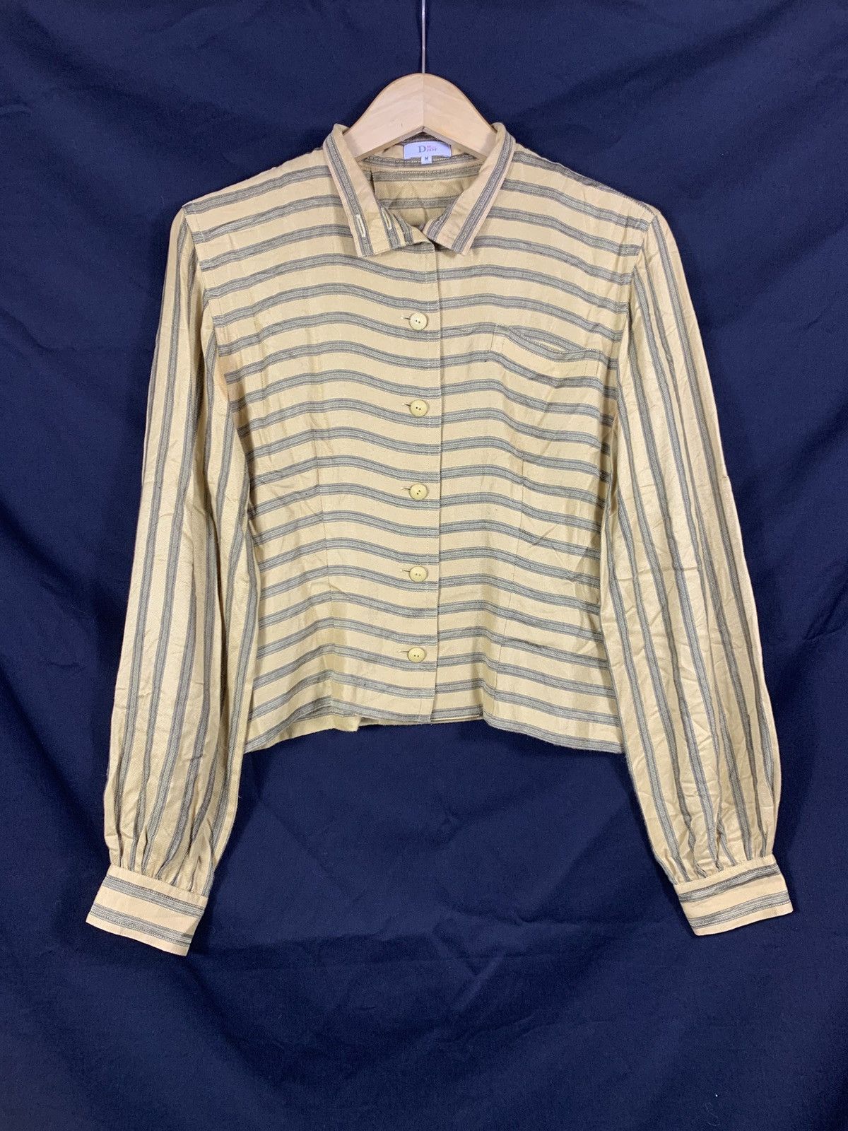 Dior Dior Stripe button Long Slevee Size M / US 6-8 / IT 42-44 - 1 Thumbnail