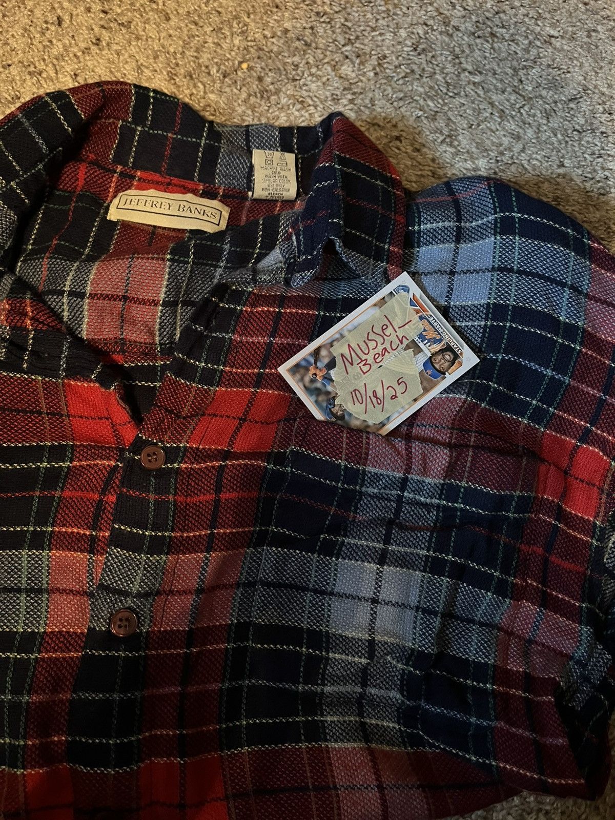 Vintage Vintage flannel button up Size US L / EU 52-54 / 3 - 4 Thumbnail
