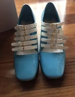 Miu Miu Miu Miu Patent leather heels Size US 7.5 / IT 37.5 - 2 Thumbnail