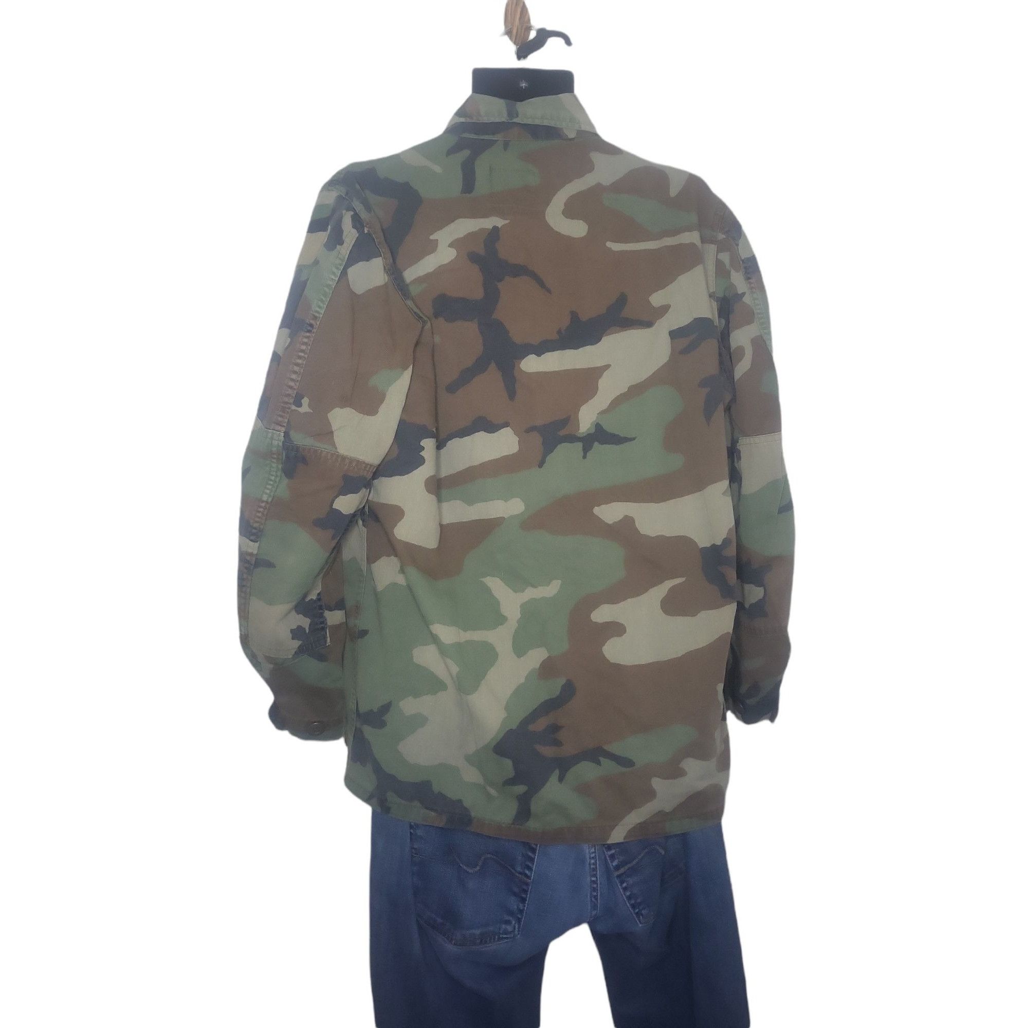 Other Military Camo Army Jacket Men Long Sleeve Sz M Button Up Uti Size US M / EU 48-50 / 2 - 2 Thumbnail