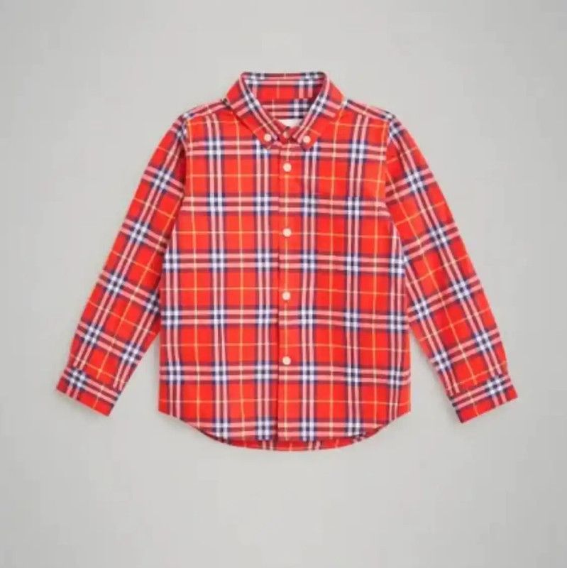 Burberry Burberry Color Block Cotton Women's Shirt Size S / US 4 / IT 40 - 1 Thumbnail