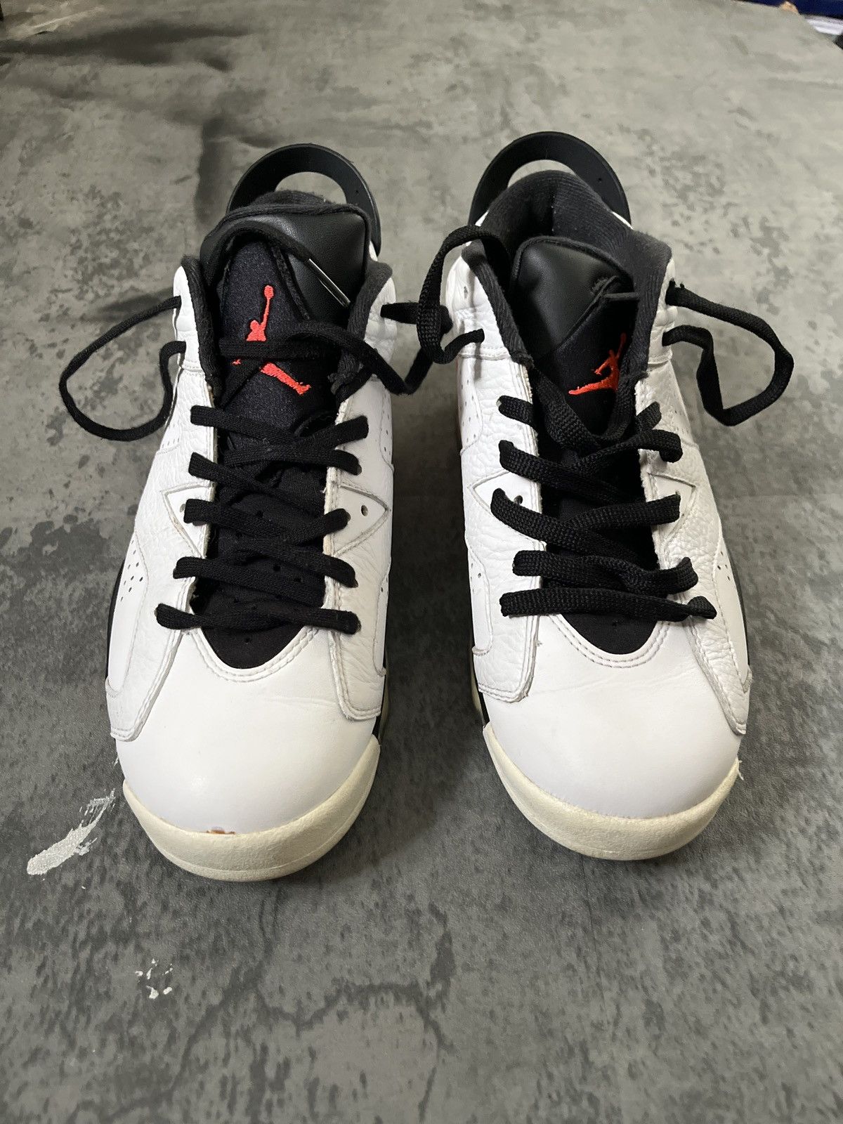 Jordan Brand Air Jordan 6 Low White Infrared (304401-123) – Men’s Size 8 Size US 8 / EU 41 - 3 Thumbnail