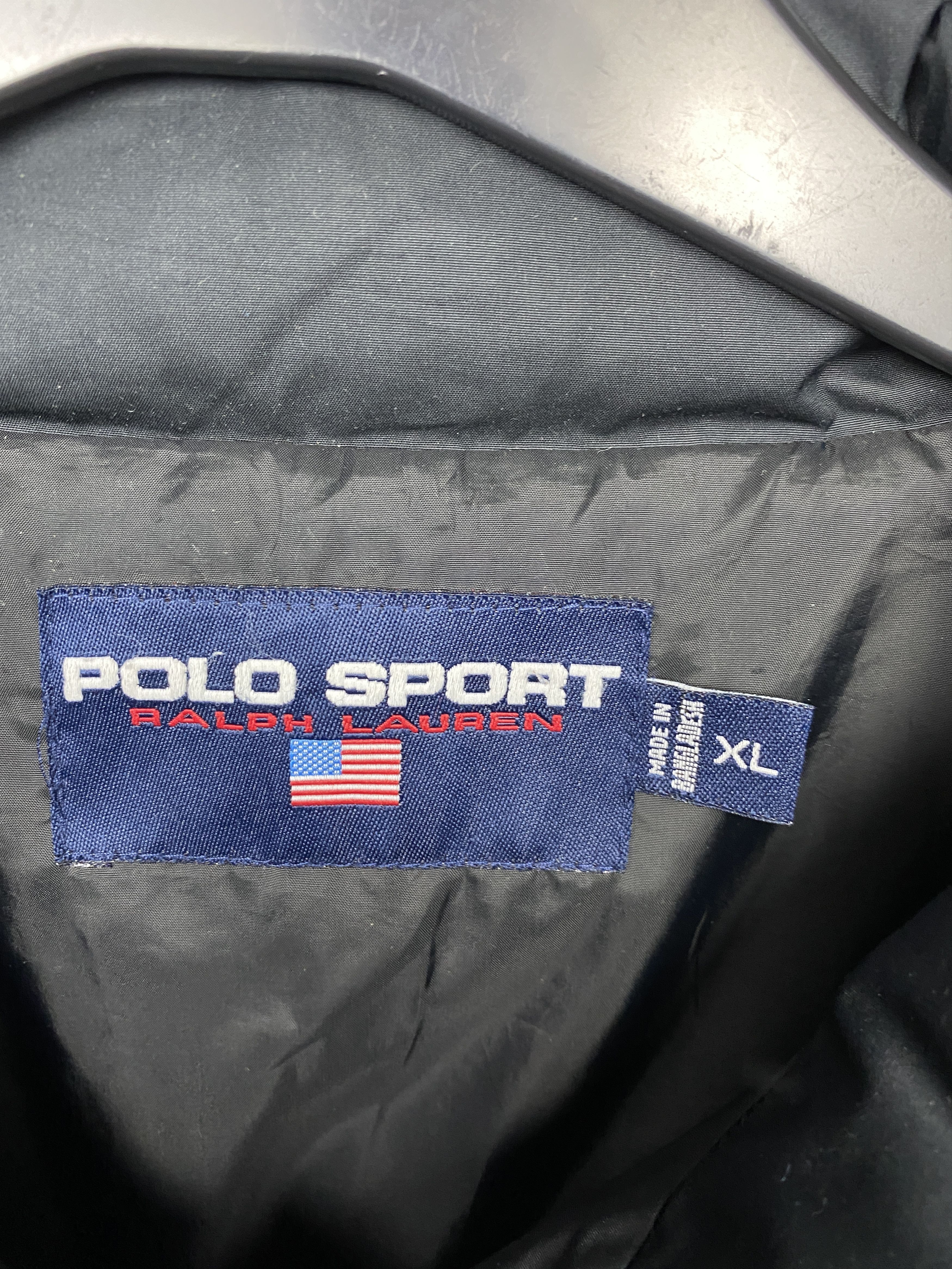 Polo Ralph Lauren × Ralph Lauren × Vintage Polo Sport Ralph Lauren Vintage Mens Down Puffer Jacket Size US XL / EU 56 / 4 - 4 Thumbnail