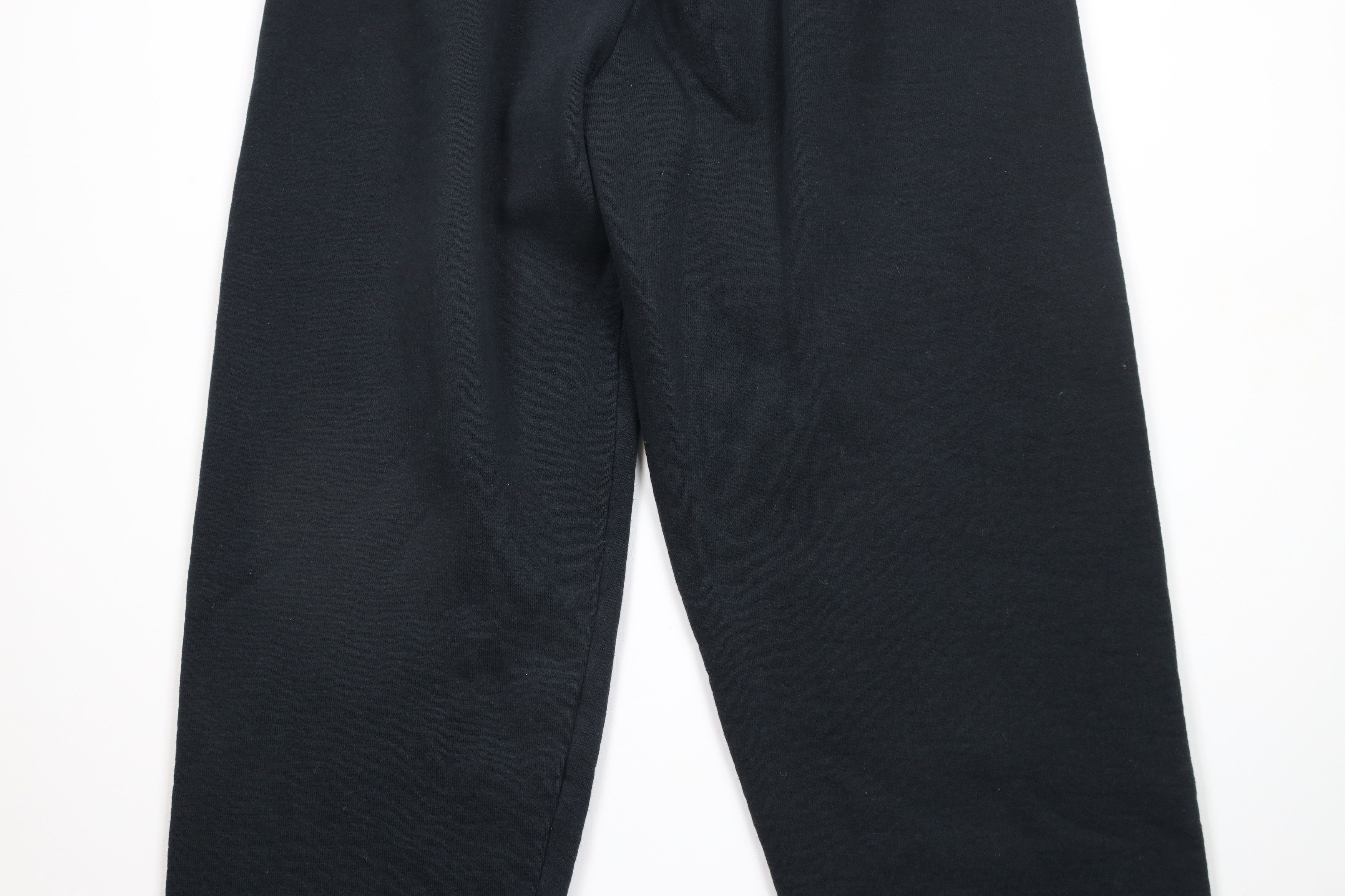 Vintage Vintage 90s Streetwear Heavyweight Sweatpants Joggers Black Size US 38 / EU 54 - 10 Thumbnail