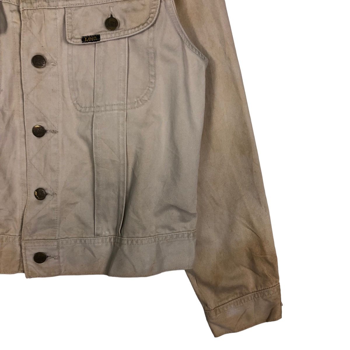 Japanese Brand 🔥Vintage Cropped Biker Trucker Jacket Lee Western Usa Size US M / EU 48-50 / 2 - 5 Thumbnail