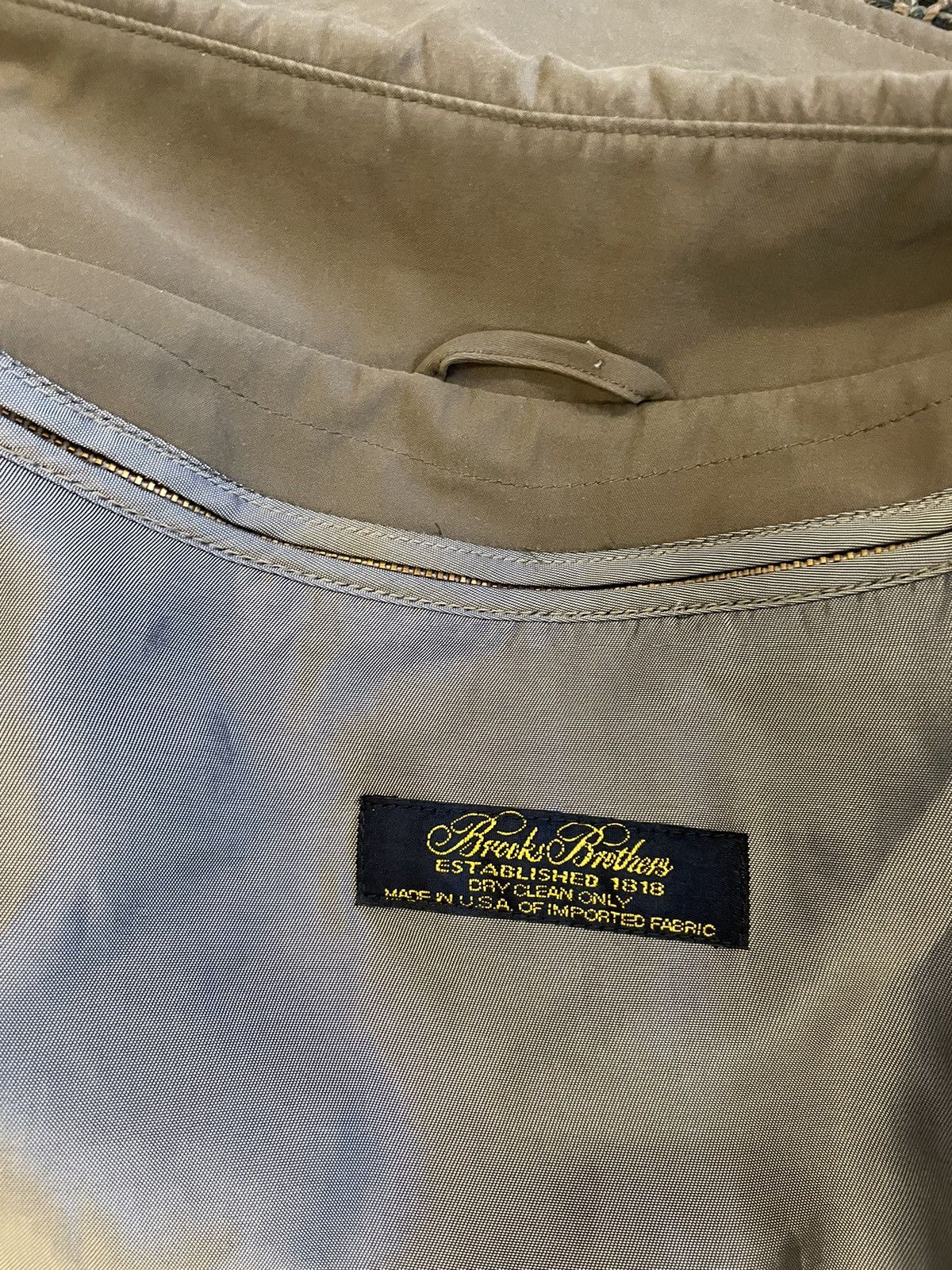 Brooks Brothers × Vintage Vintage Double Breasted Twill Trench Size US XXL / EU 58 / 5 - 9 Thumbnail