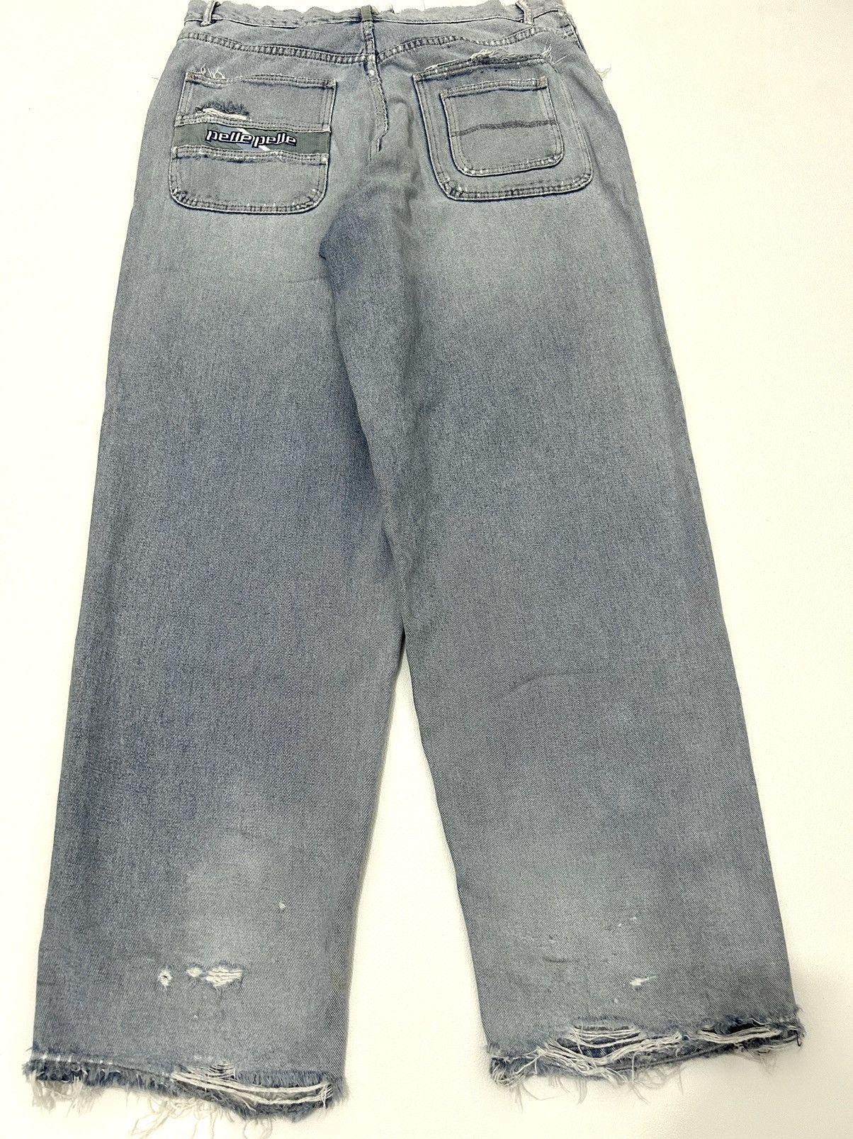 Marc Buchanan × Pelle Pelle Pele Pele Marc Buchanan Distressed Beggy Jeans Size US 36 / EU 52 - 4 Thumbnail