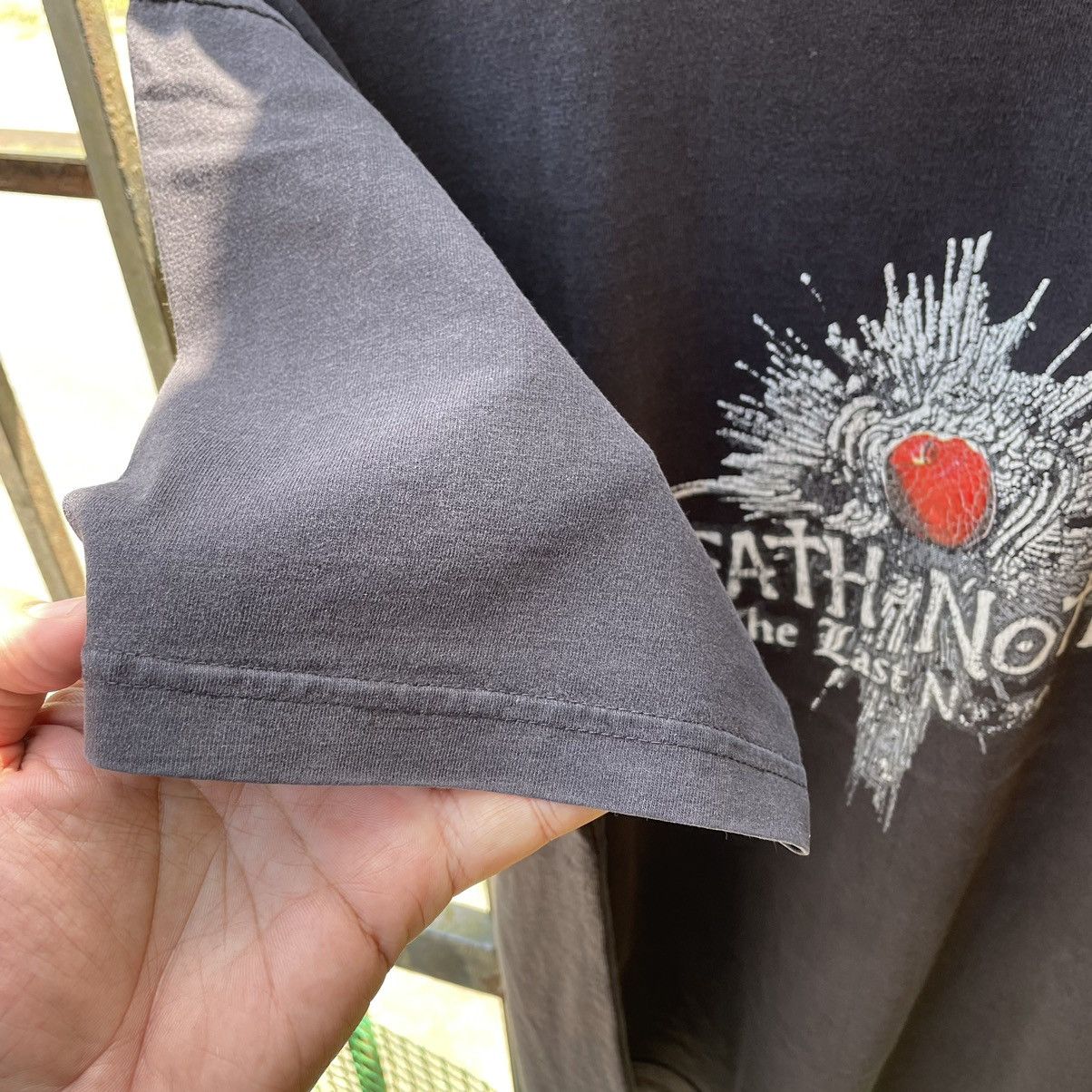 Anime × Vintage 🔥Vintage Y2K Death Note The Last Name Anime Distress Tee Size US L / EU 52-54 / 3 - 6 Thumbnail