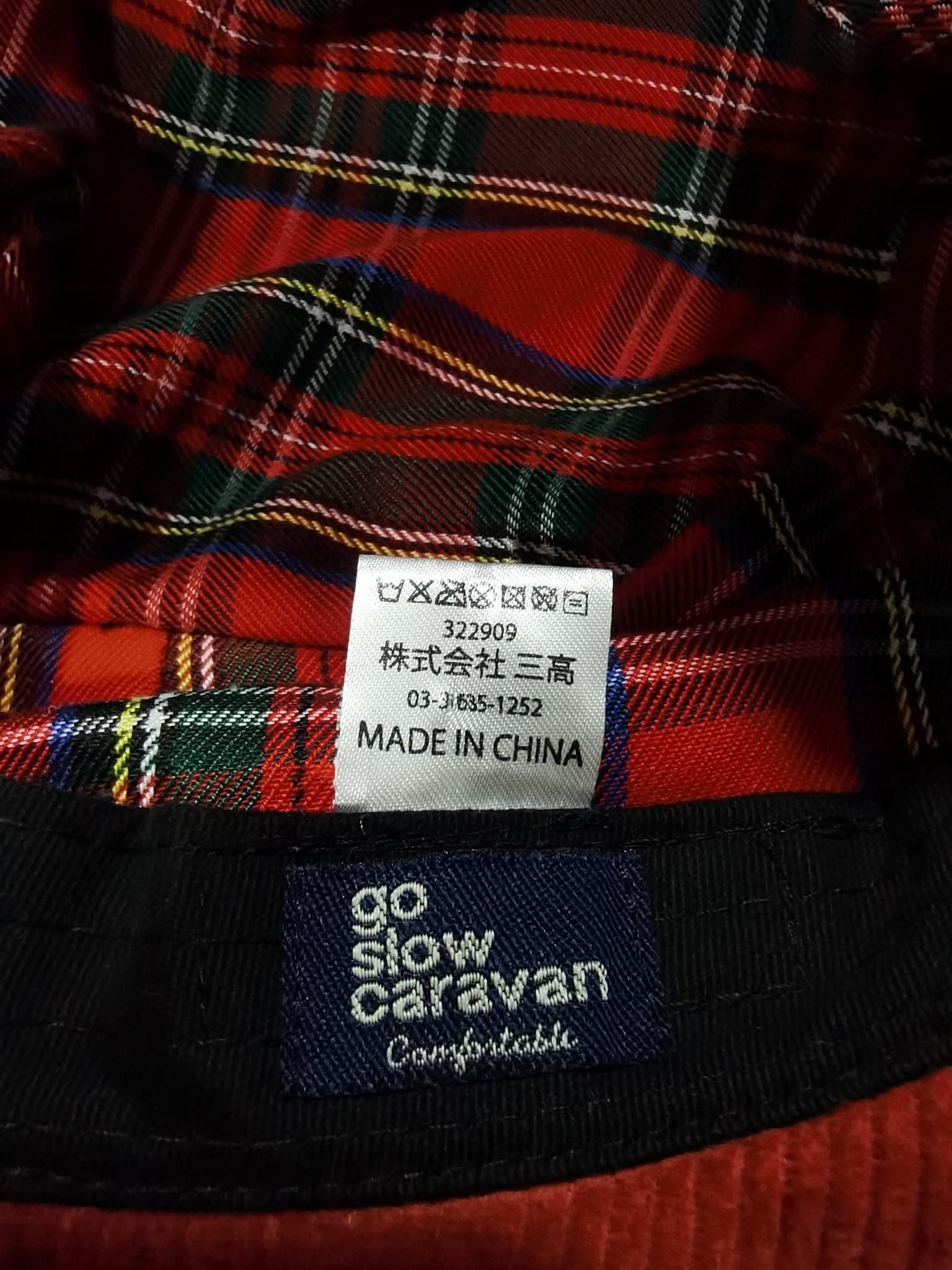 go slow caravan Go Slow Caravan comfortable bucket hat saiz M 57.5 cm Size ONE SIZE - 2 Thumbnail