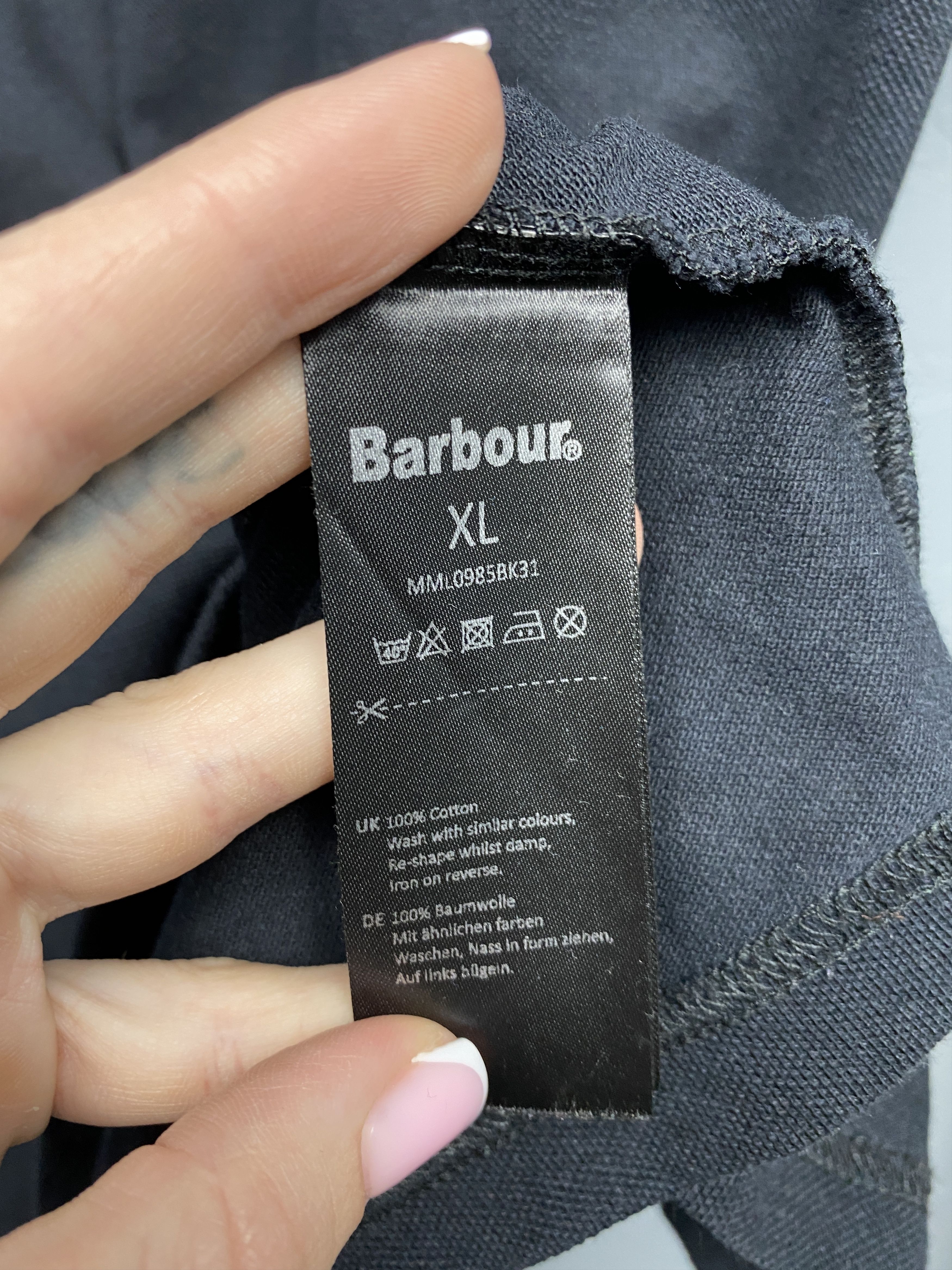 Barbour Barbour International Mens Classic Polo Shirt Size US XL / EU 56 / 4 - 6 Thumbnail